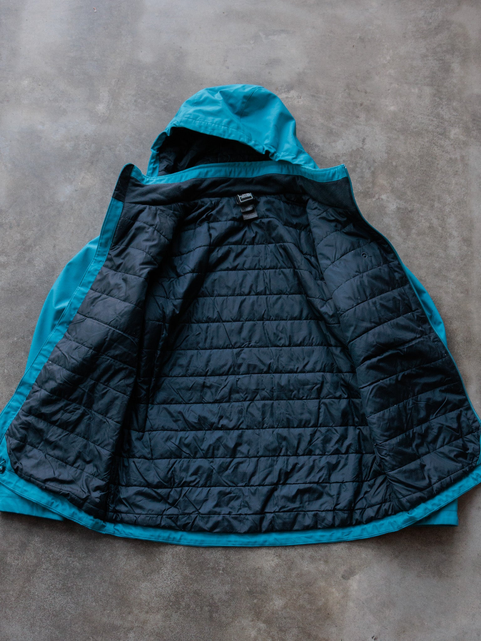 Vintage Blue The North Face Puffer (L)