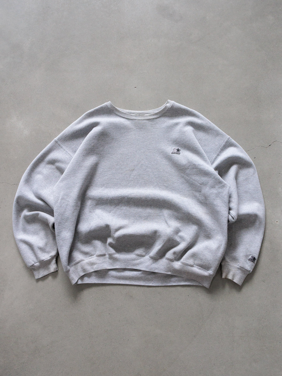 Vintage 00s Grey Starter Sweatshirt (XL)