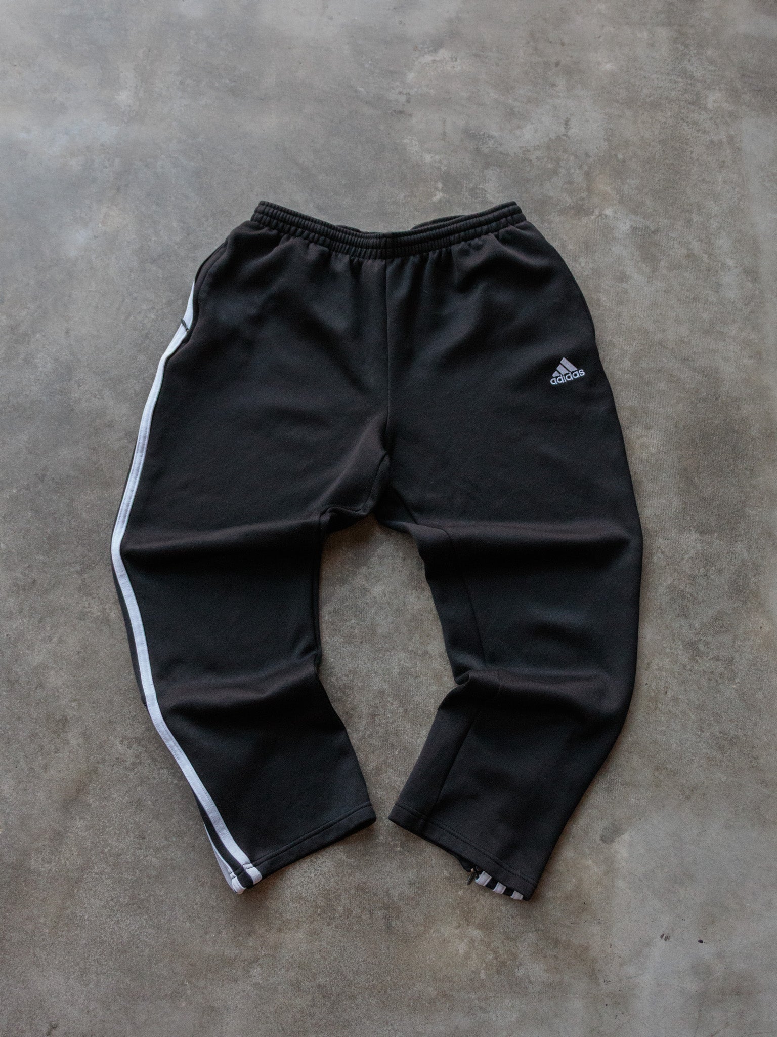 Vintage 00s Black Adidas Track Pants (S)