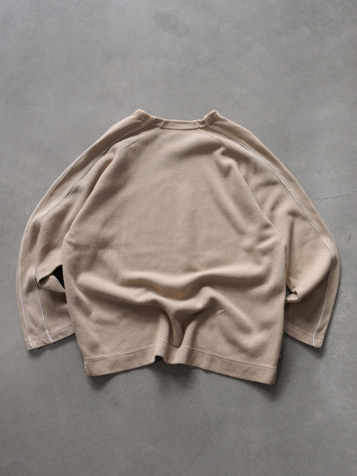 Vintage 00s Beige Nike Knit Sweater (XL)