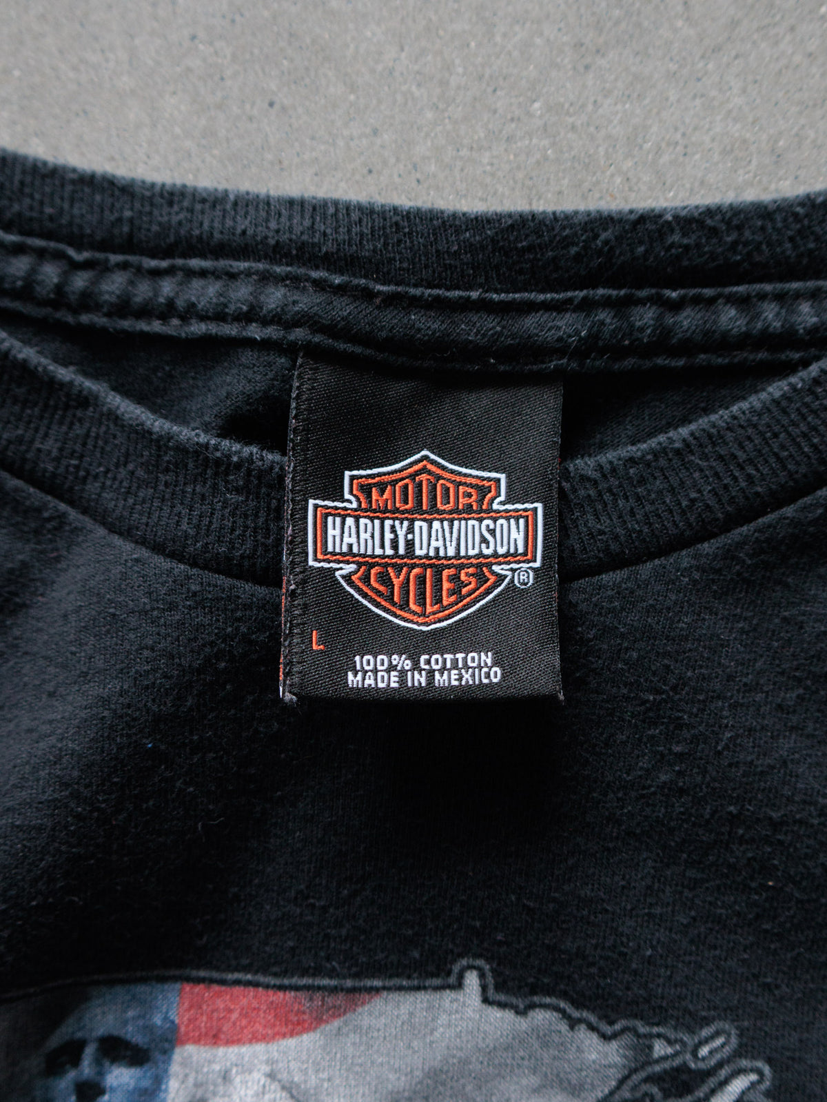 Vintage 00s Black Harley-Davidson Madison Wisconsin Tee (L)