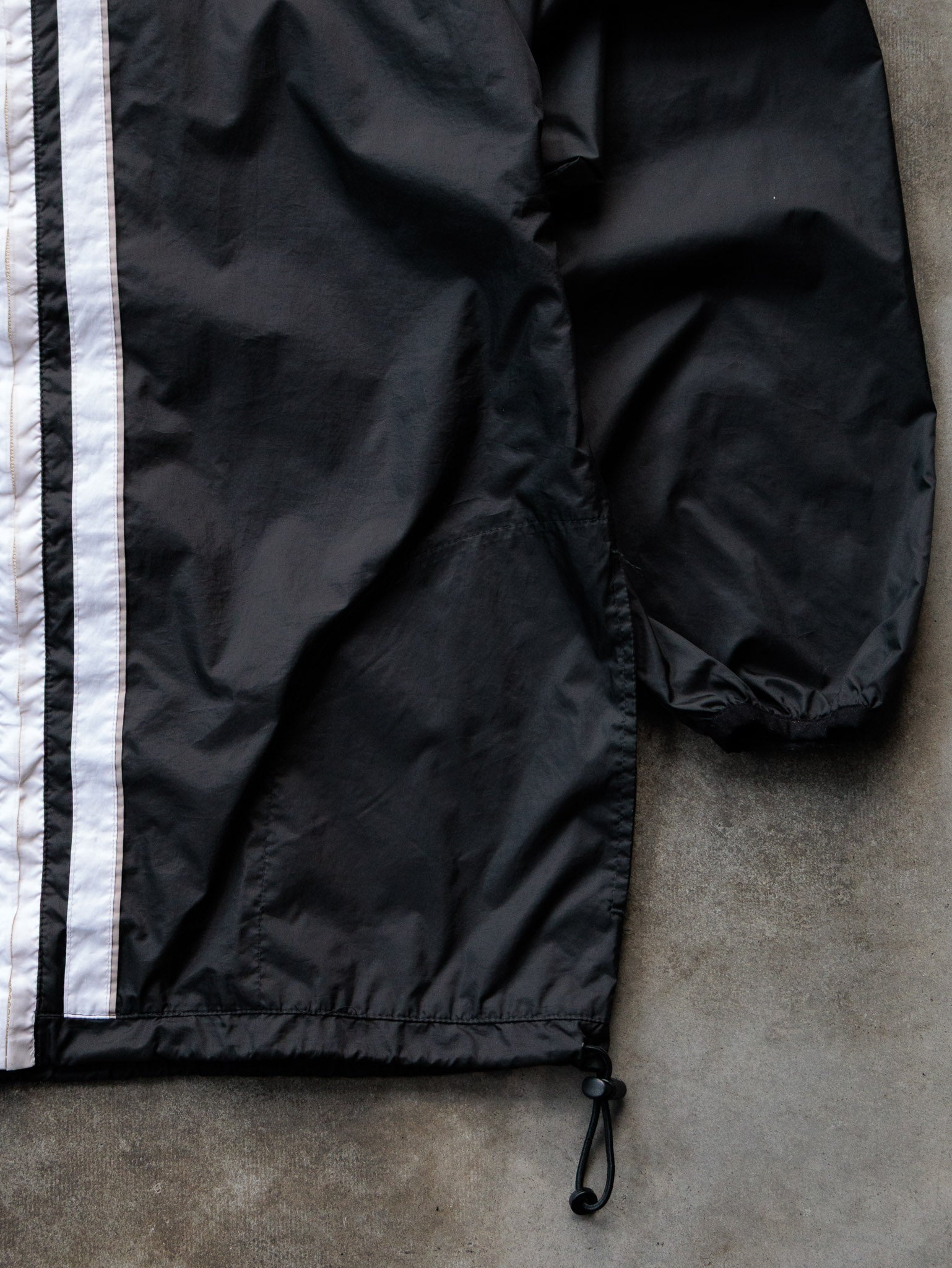 Vintage Black Adidas Track Jacket (M)