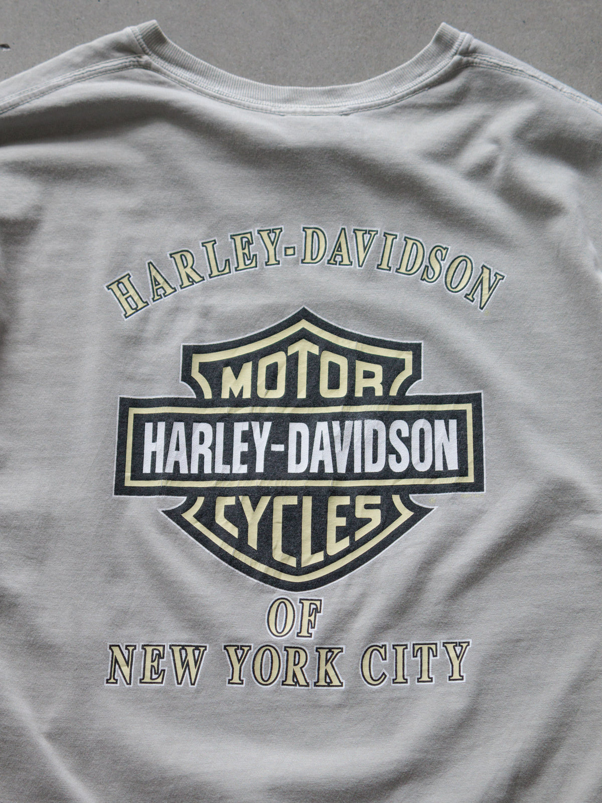 Vintage Grey Harley-Davidson New York City Tee (M)