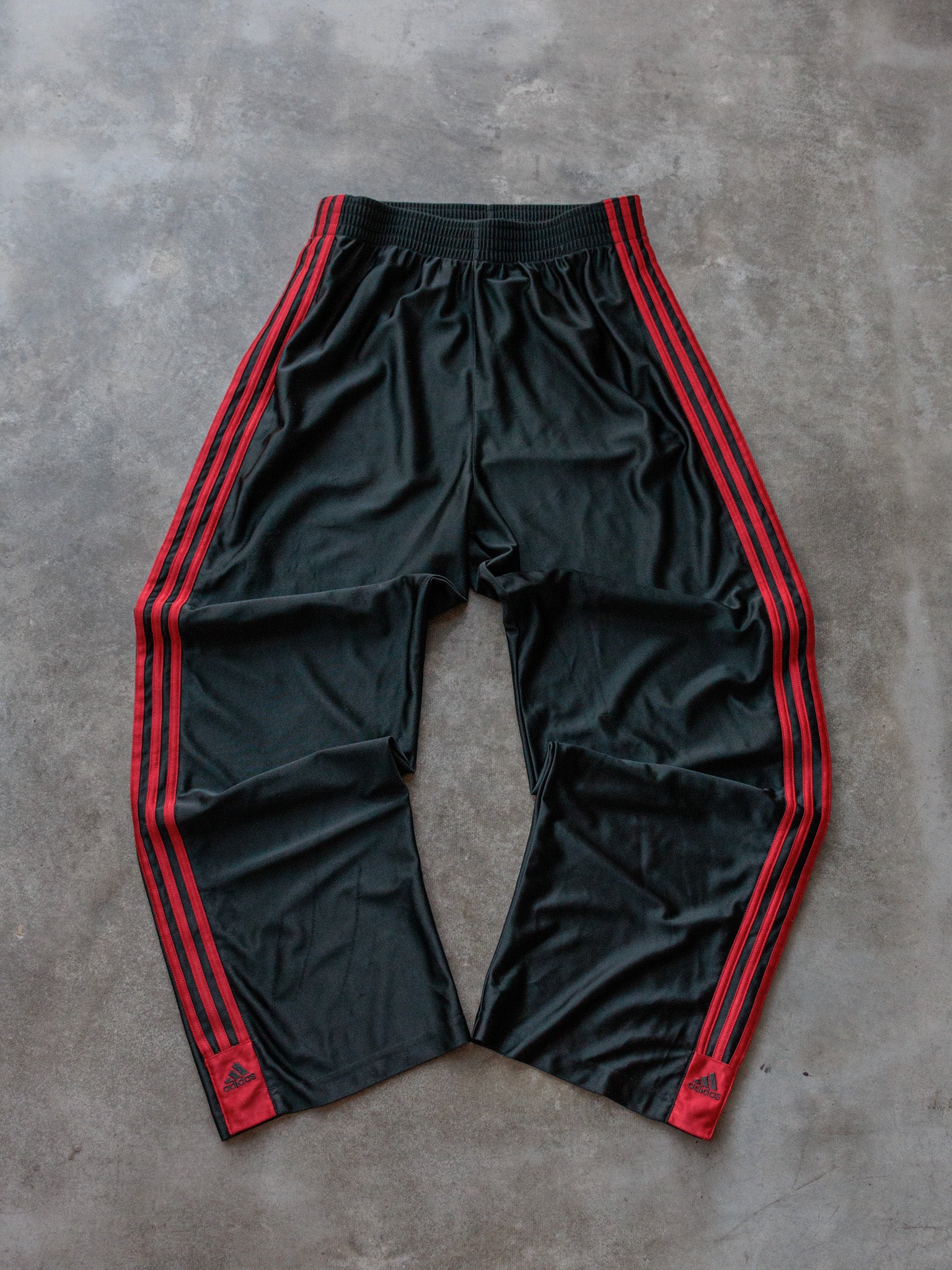 Vintage 00s Black Adidas Track Pants (L)