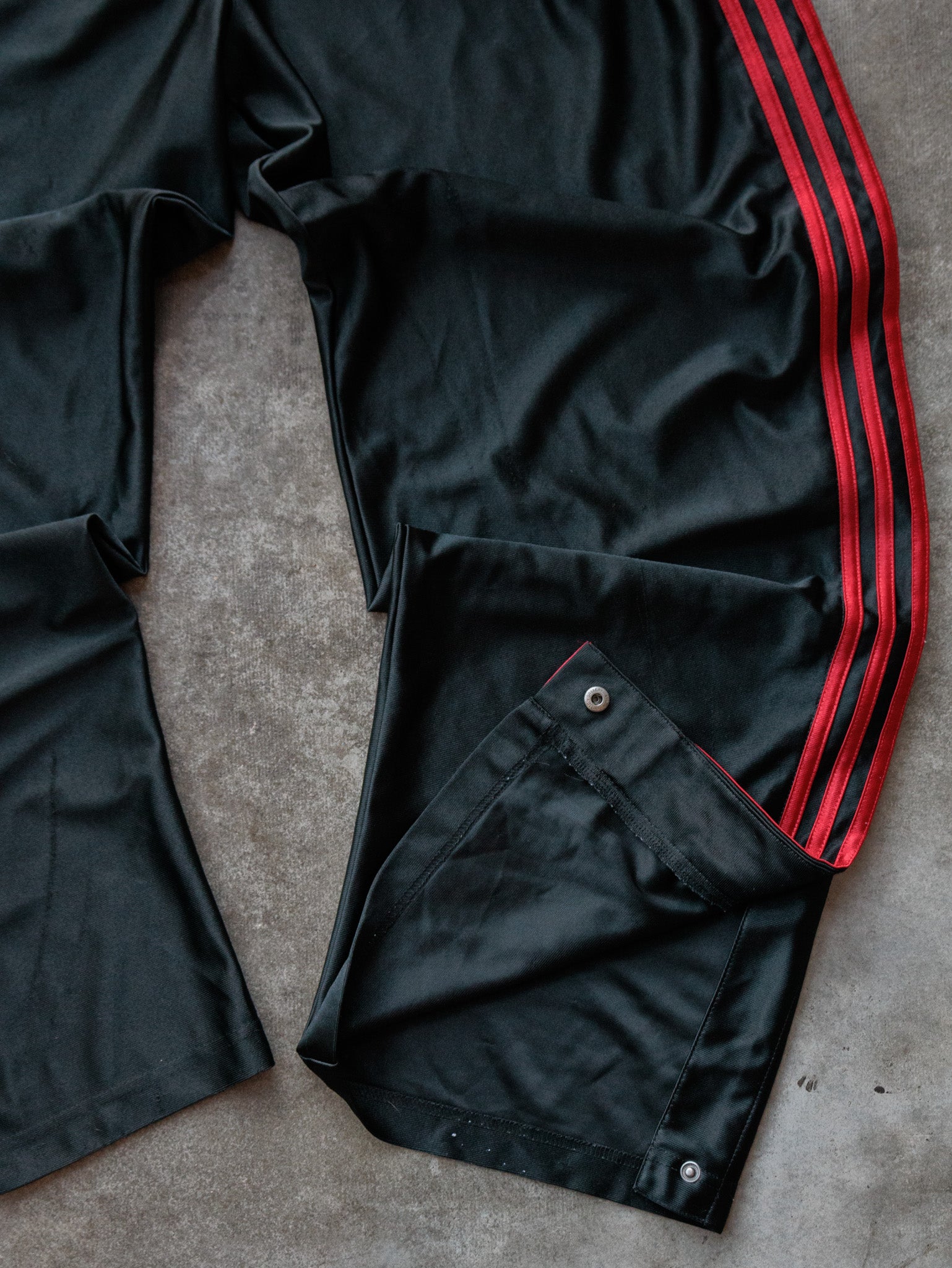 Vintage 00s Black Adidas Track Pants (L)