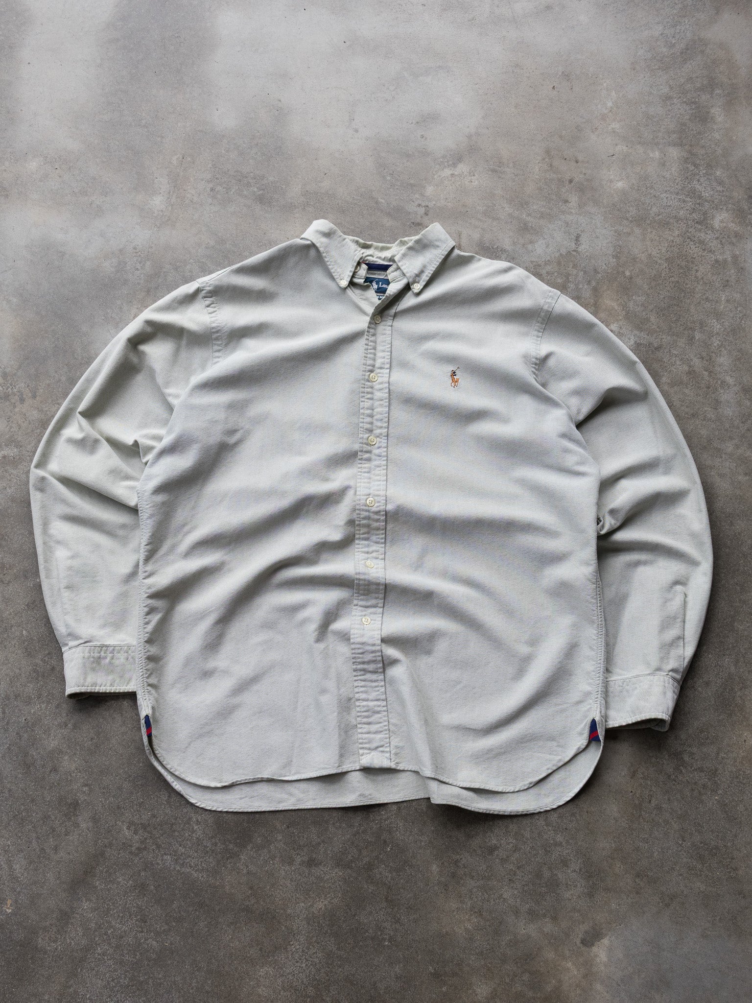 Vintage 00s Sage Green Ralph Lauren Shirt (L)