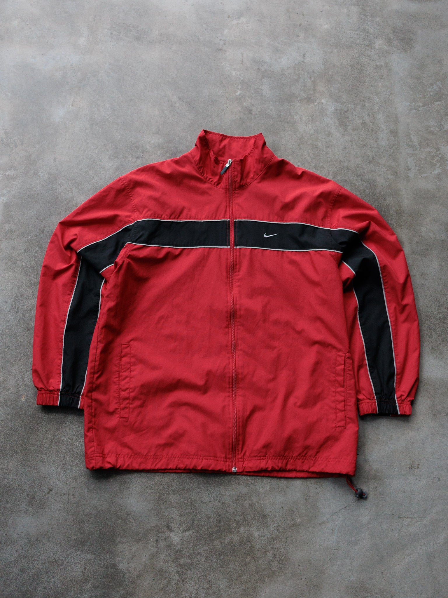Vintage 00s Red & Black Nike Jacket (XL)