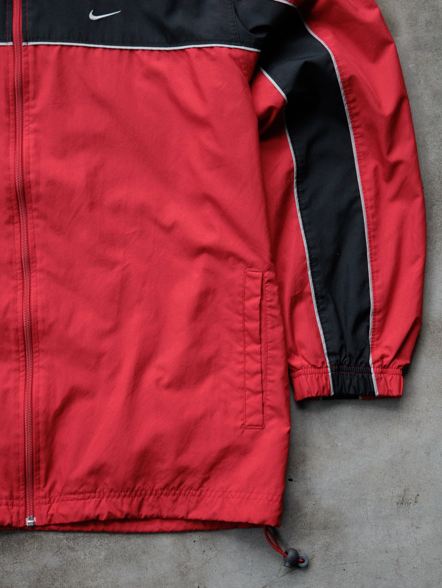 Vintage 00s Red & Black Nike Jacket (XL)
