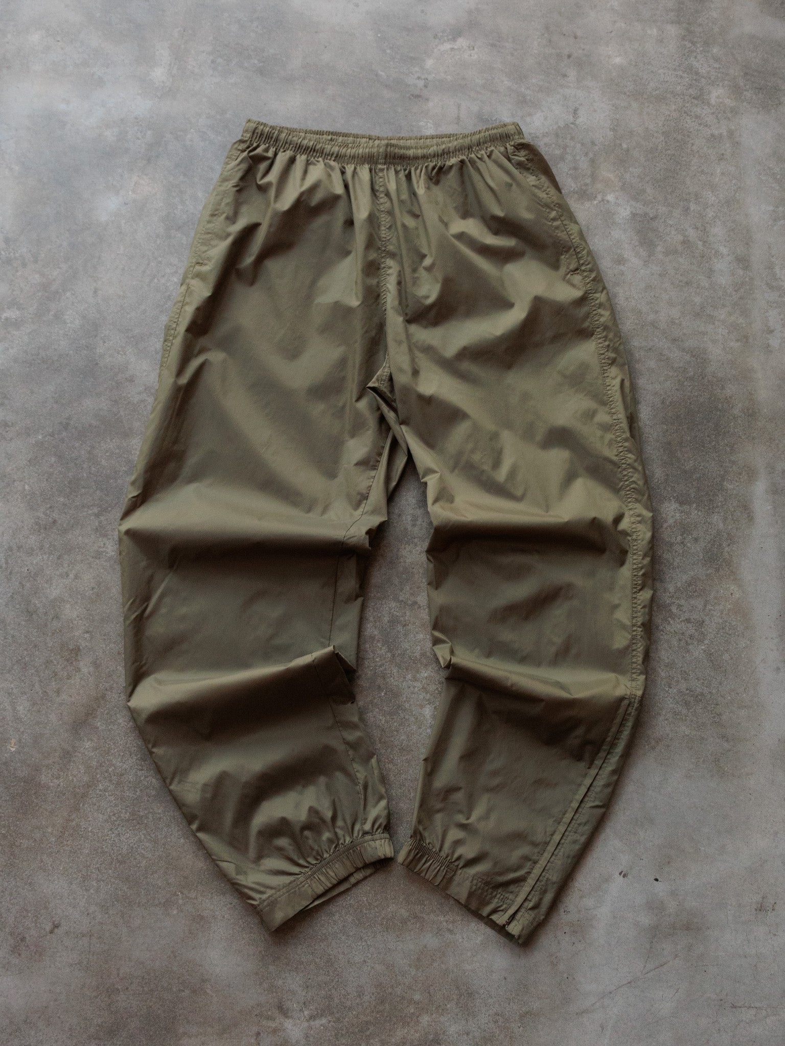 Vintage Green Nike Track Pants (XL)