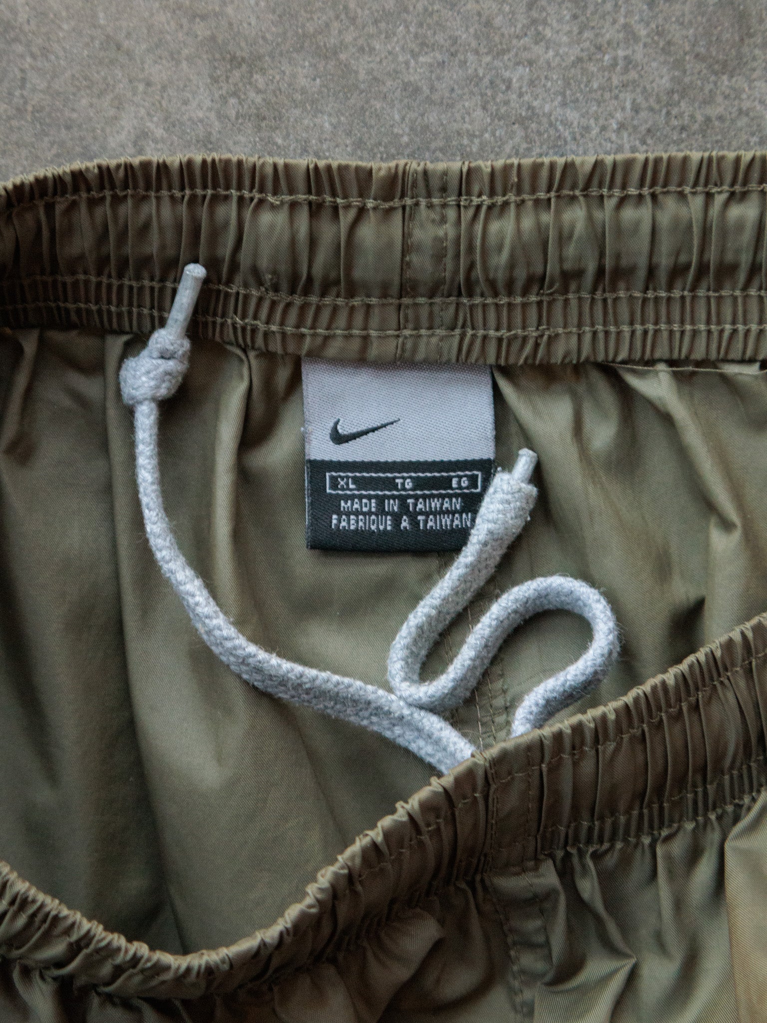 Vintage Green Nike Track Pants (XL)