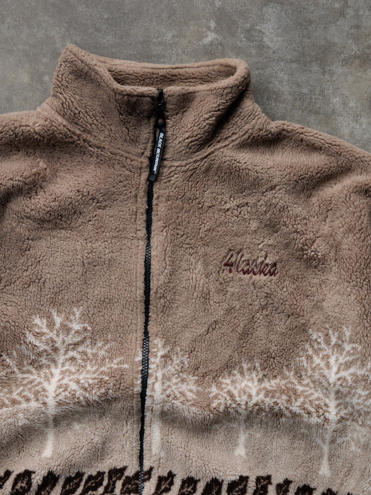 Vintage Alaska Fleece Sweatshirt (L)