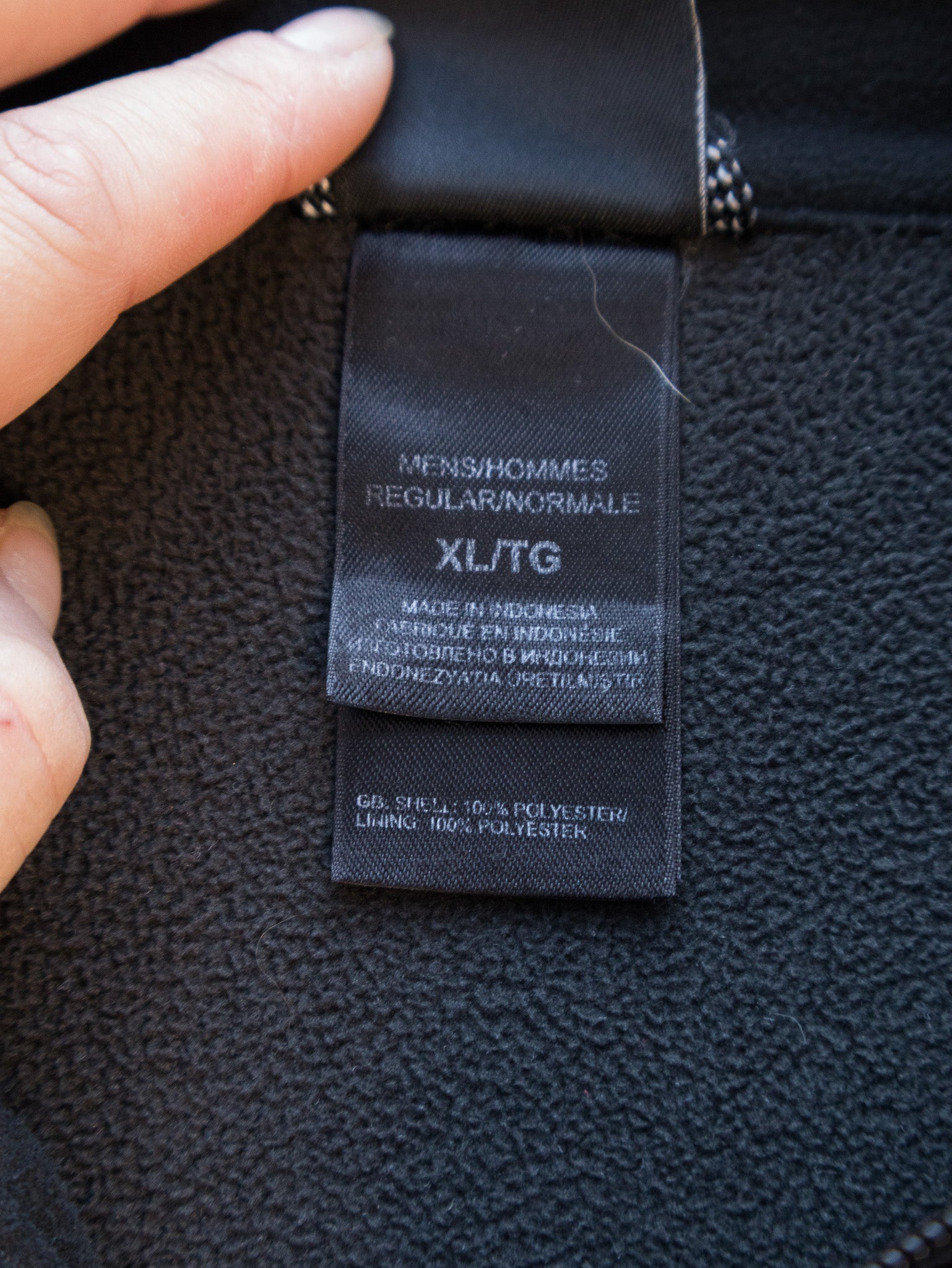 Vintage The North Face WindWall Fleece Jacket (XL)