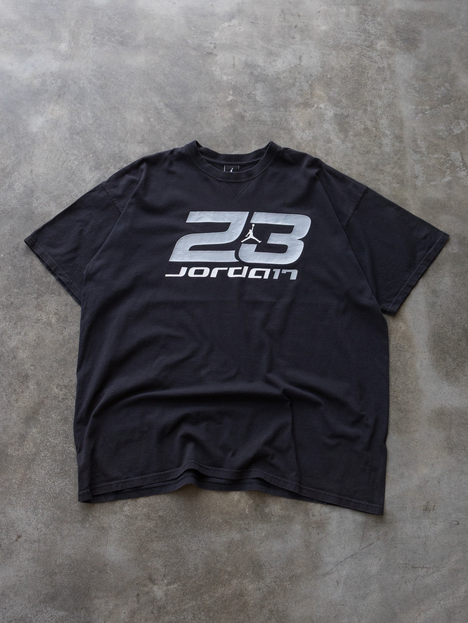 Vintage 00s Black Jordan Tee (2XL)