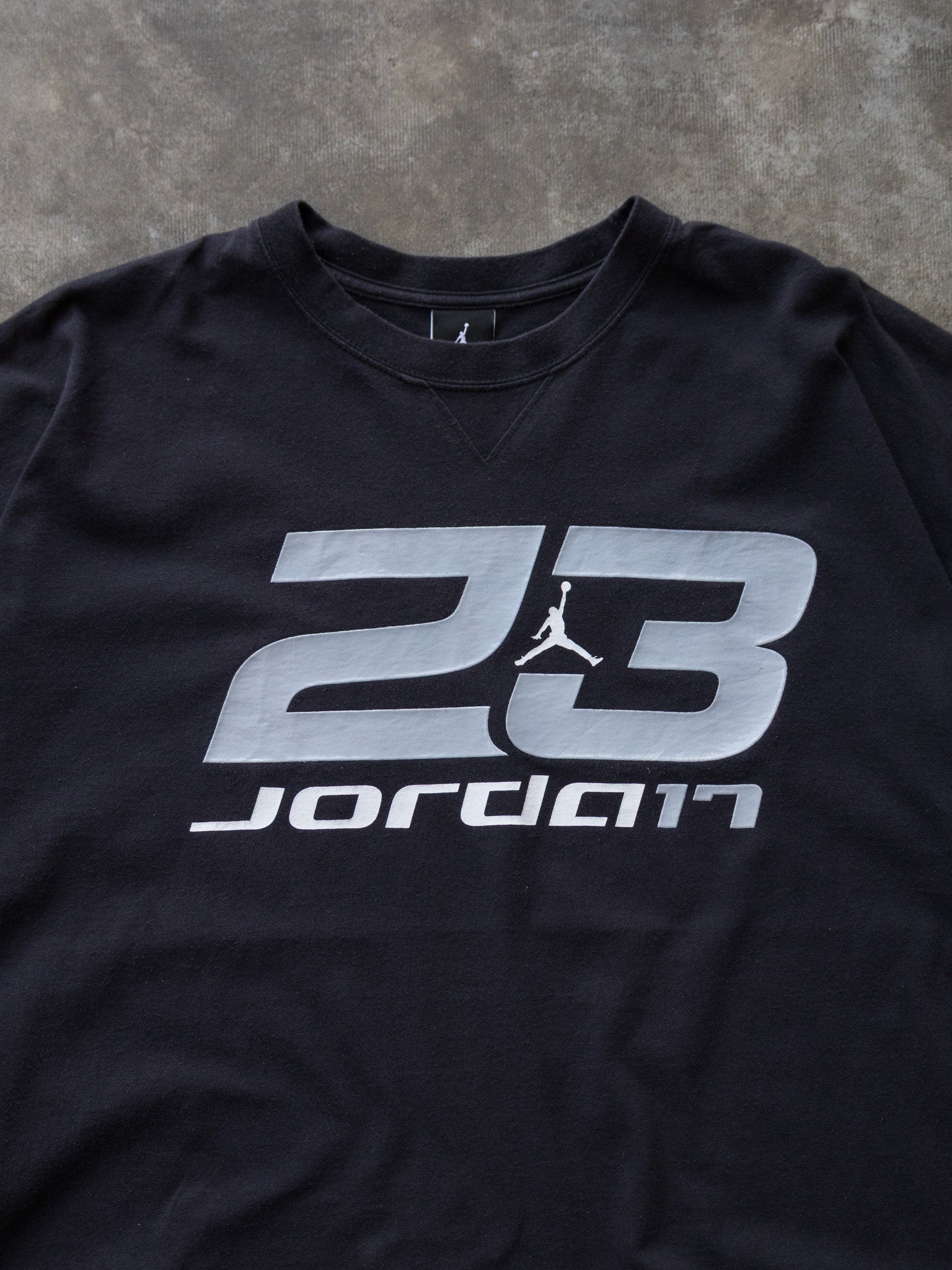 Vintage 00s Black Jordan Tee (2XL)