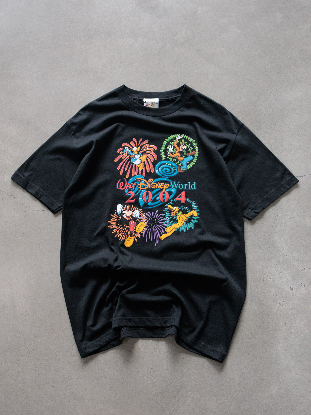 Vintage 2004 Black Walt Disney World Tee (L)