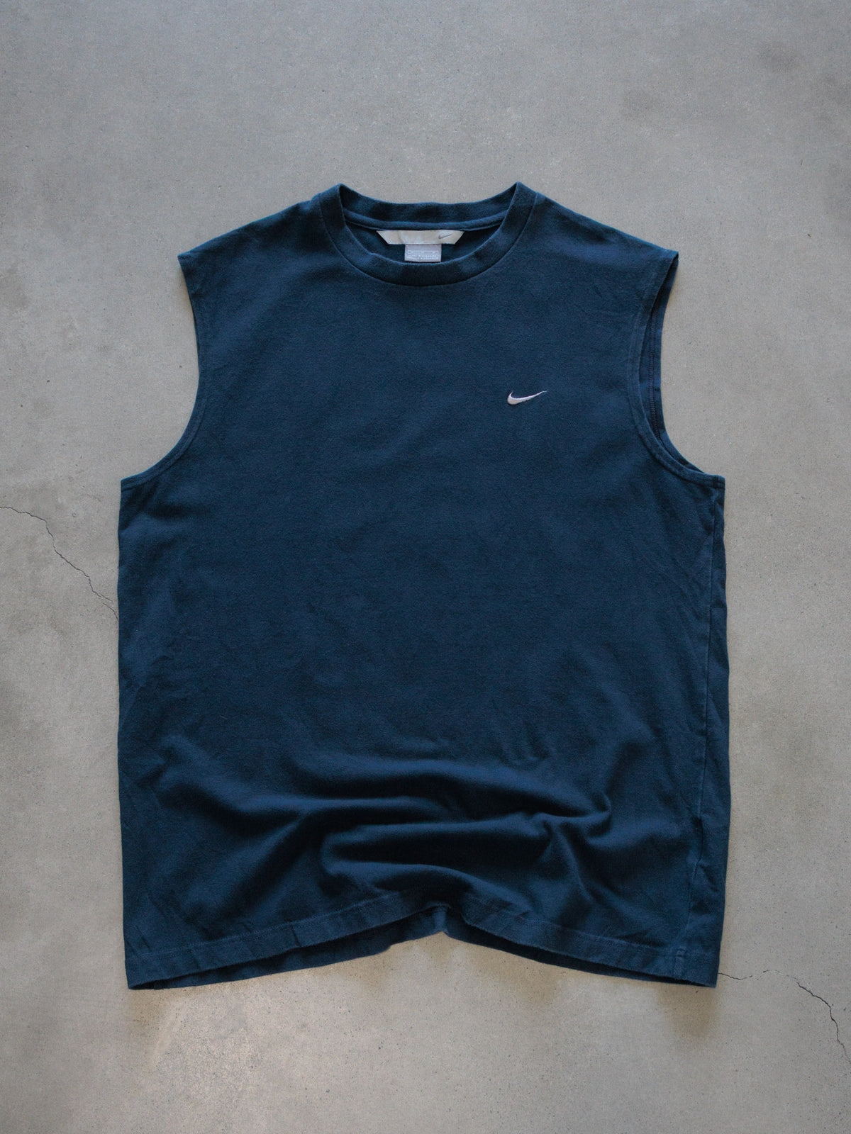 Vintage 00s Navy Nike Tank (M)