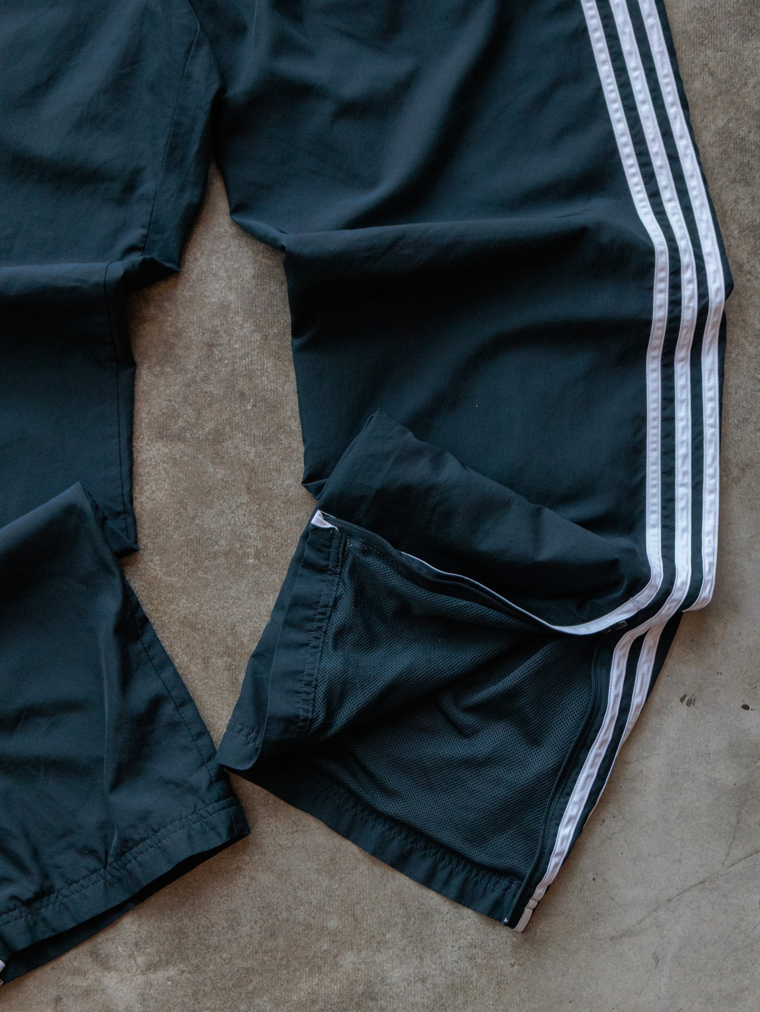 Vintage 00s Green Adidas Track Pants (XL)