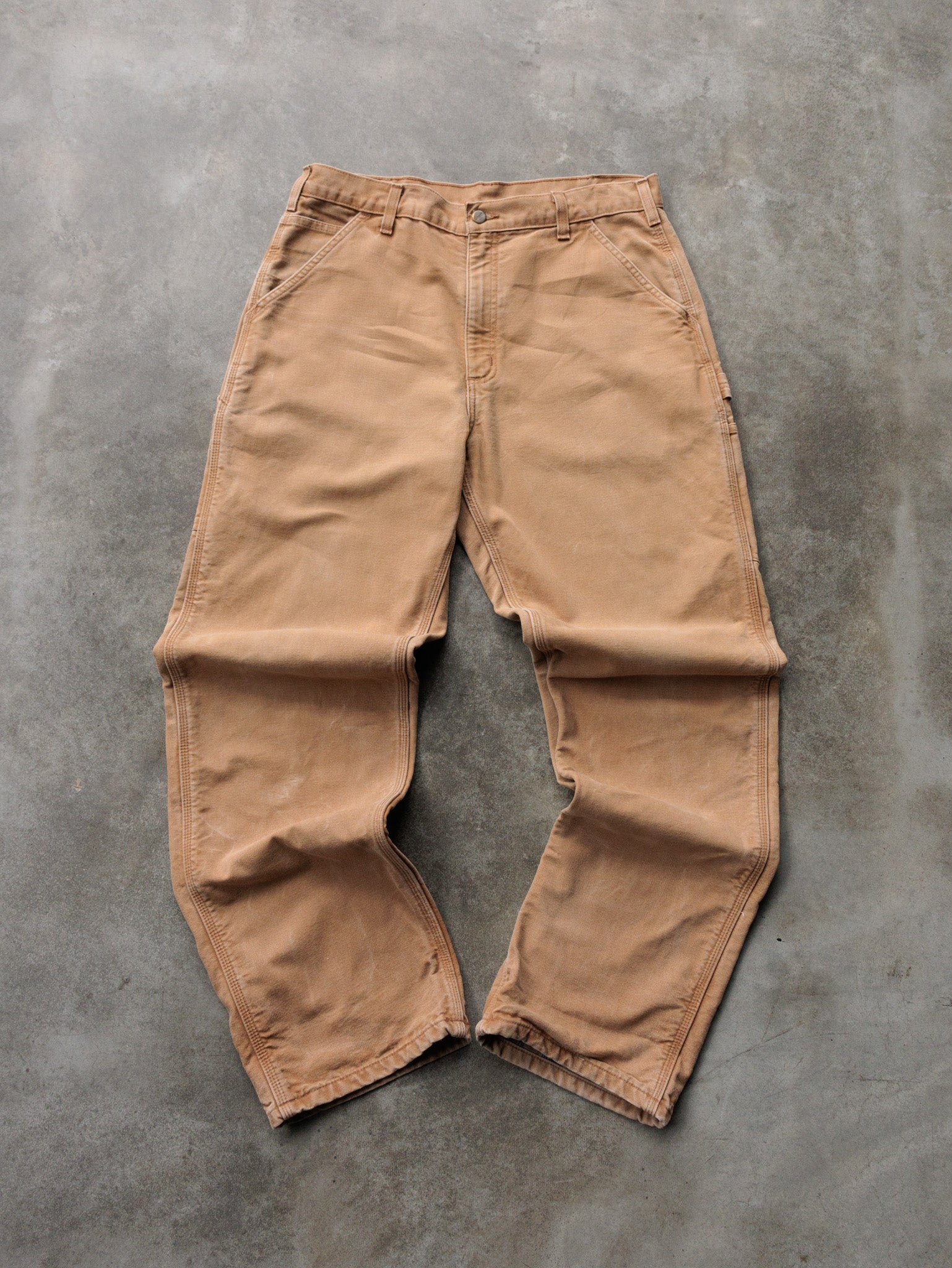 Vintage Brown Carhartt Carpenter Pants (W34)