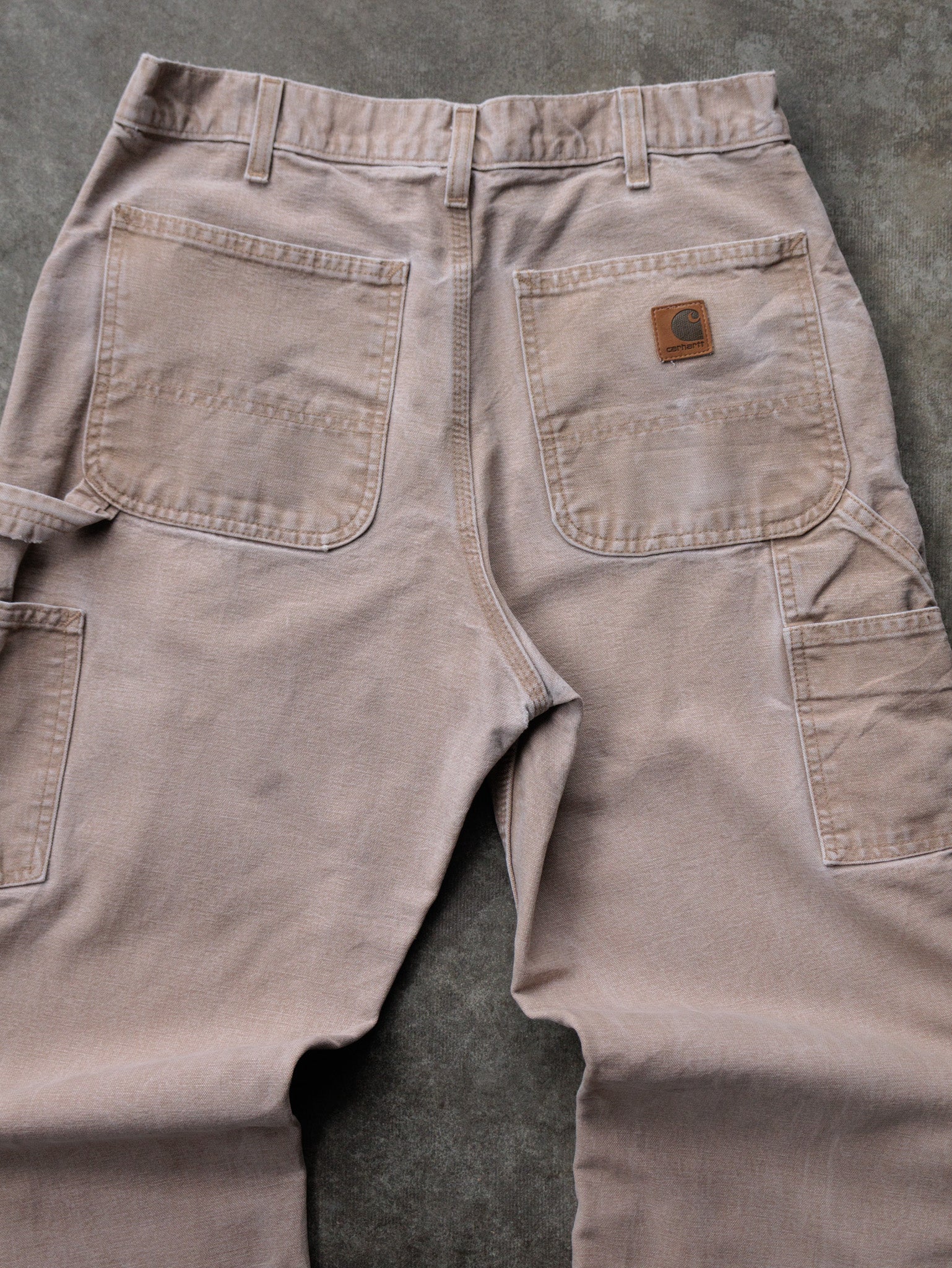 Vintage Beige Carhartt Carpenter Pant (W32)