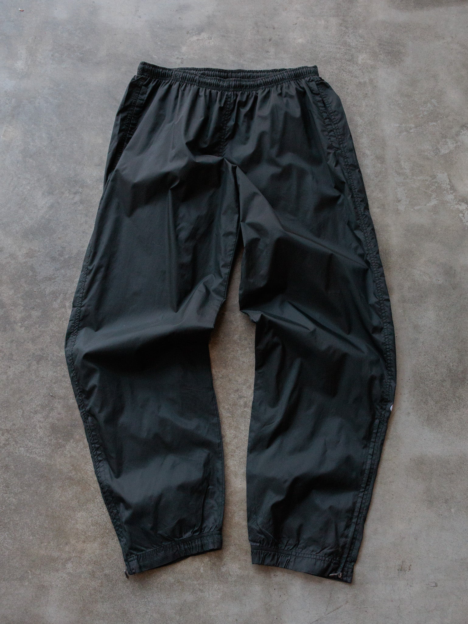 Vintage 90s Black Nike Track Pants (XL)