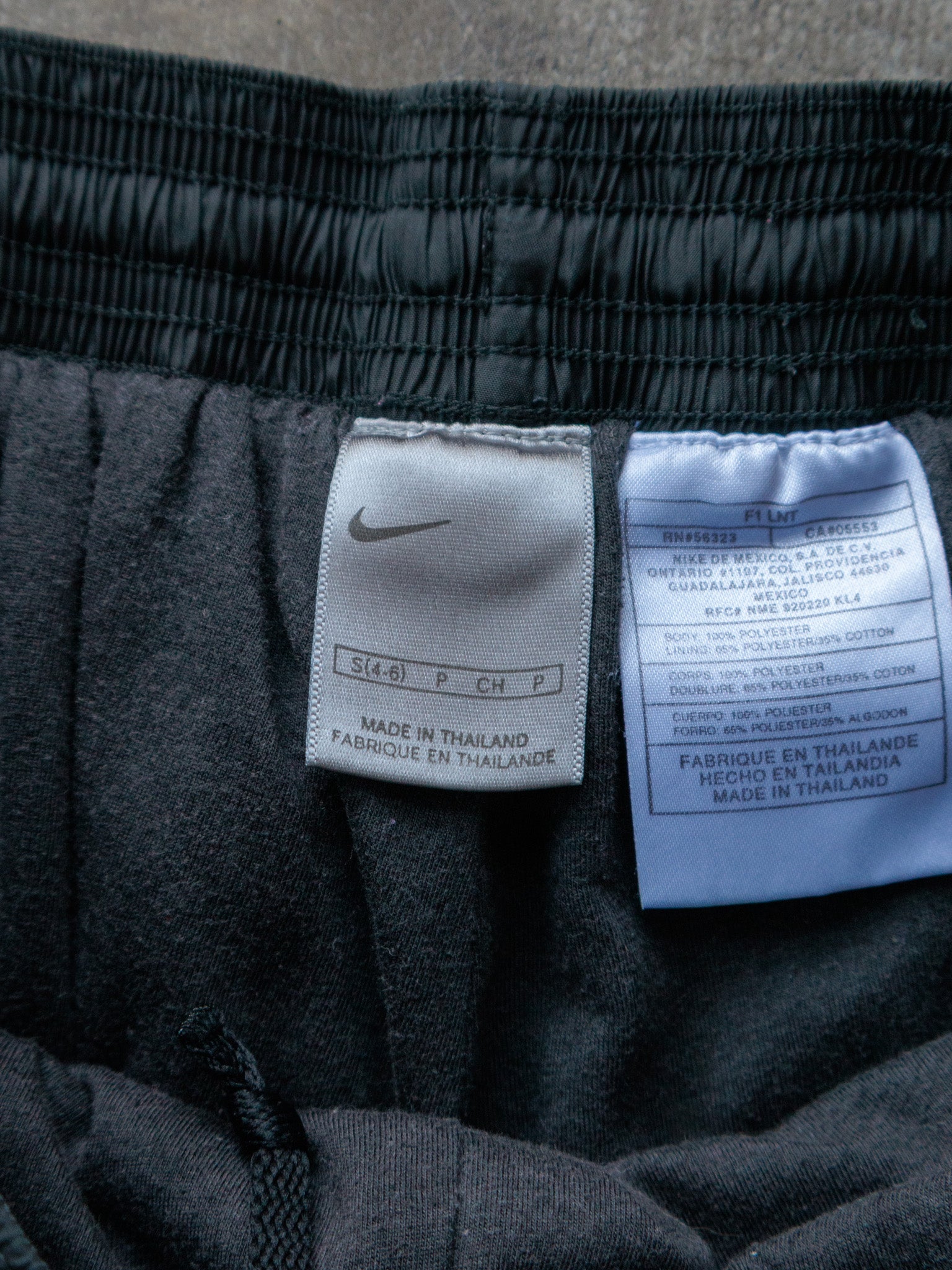 Vintage 00s Black Nike Track Pants (Women's S)