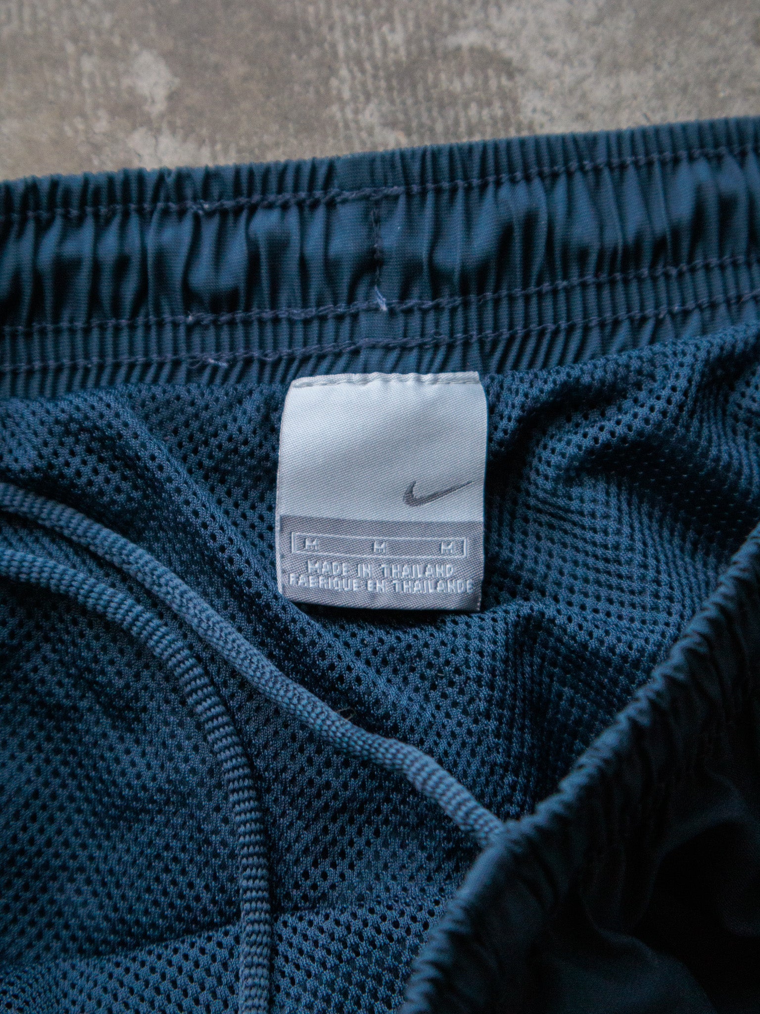 Vintage 00s Navy Nike Track Pants (M)