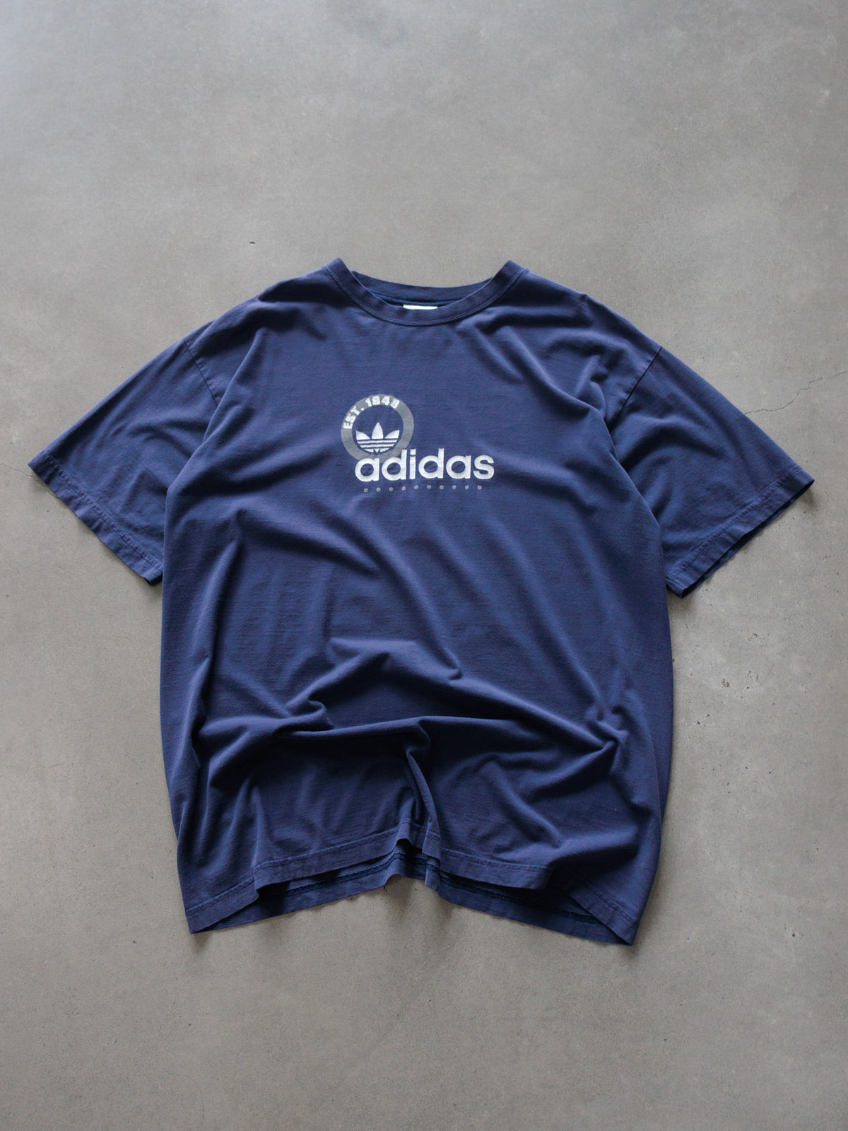 Vintage Navy Adidas Tee (L)