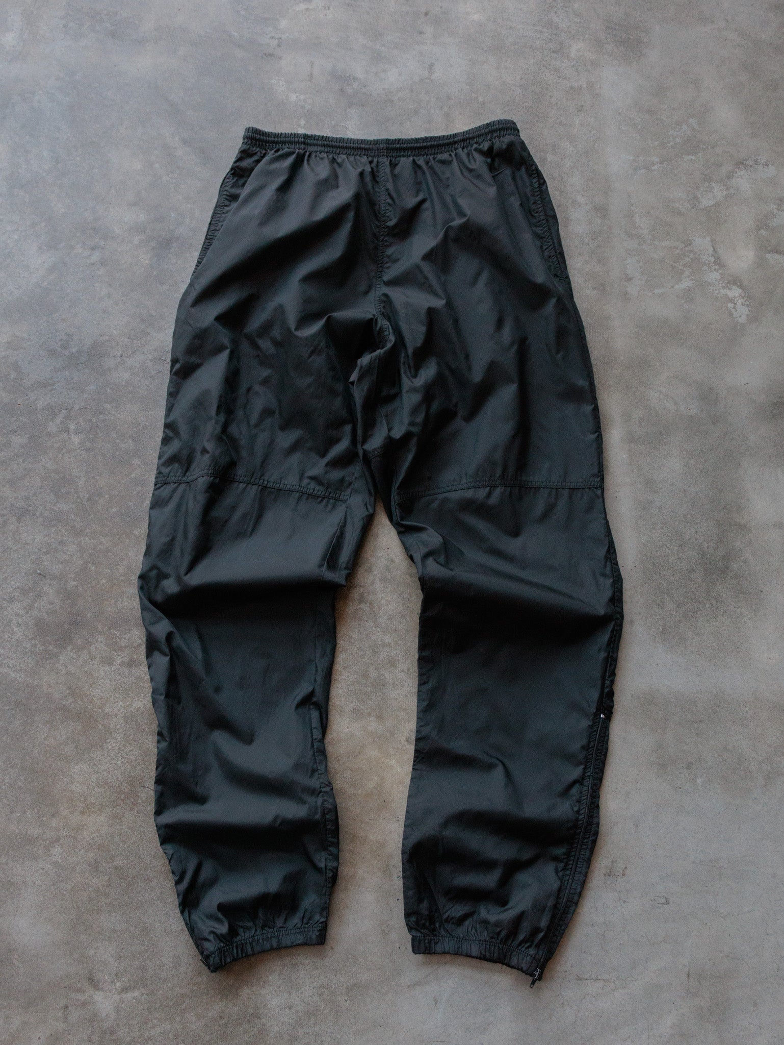 Vintage 00s Black Nike Track Pants (L)