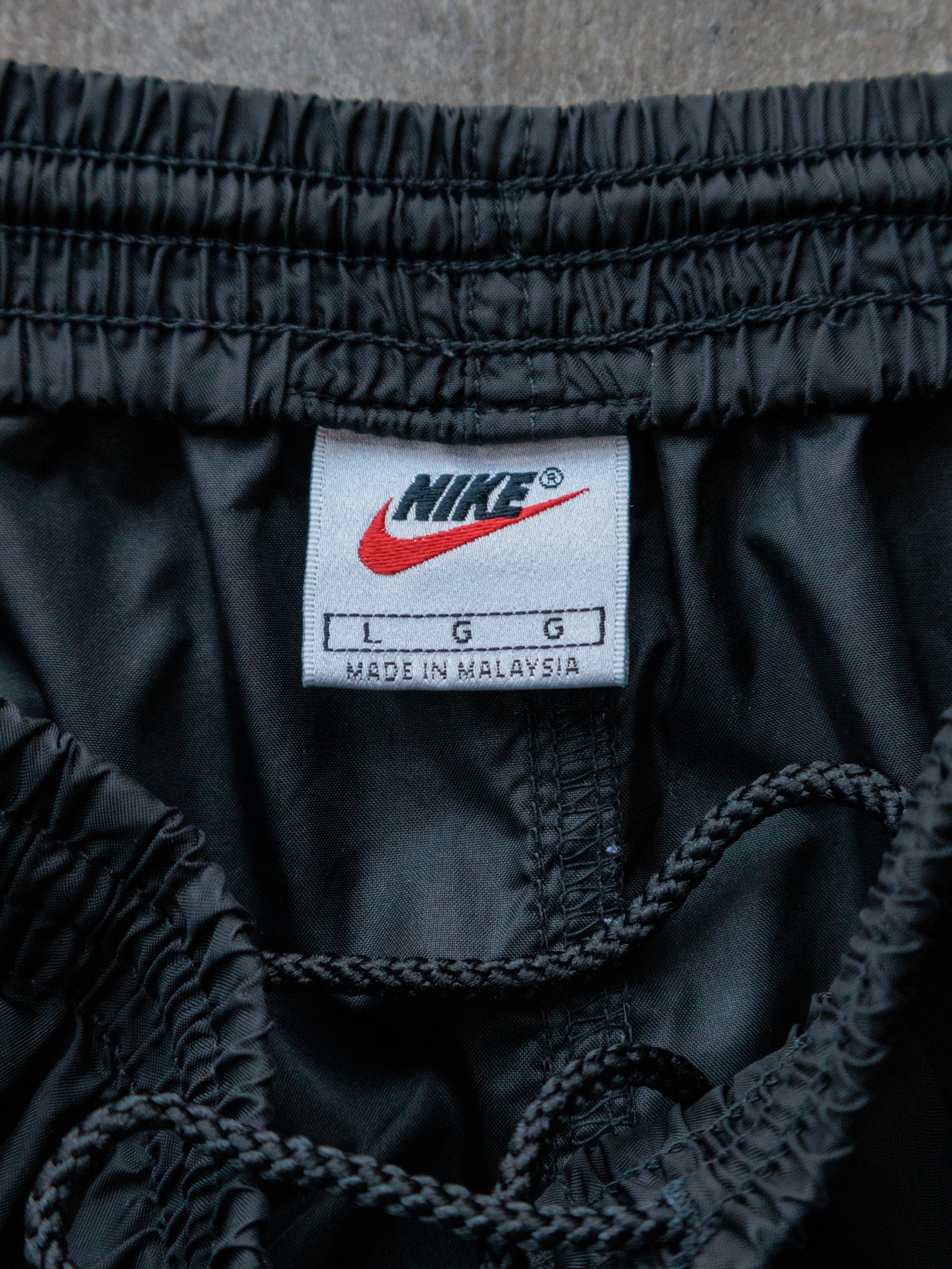 Vintage 00s Black Nike Track Pants (L)