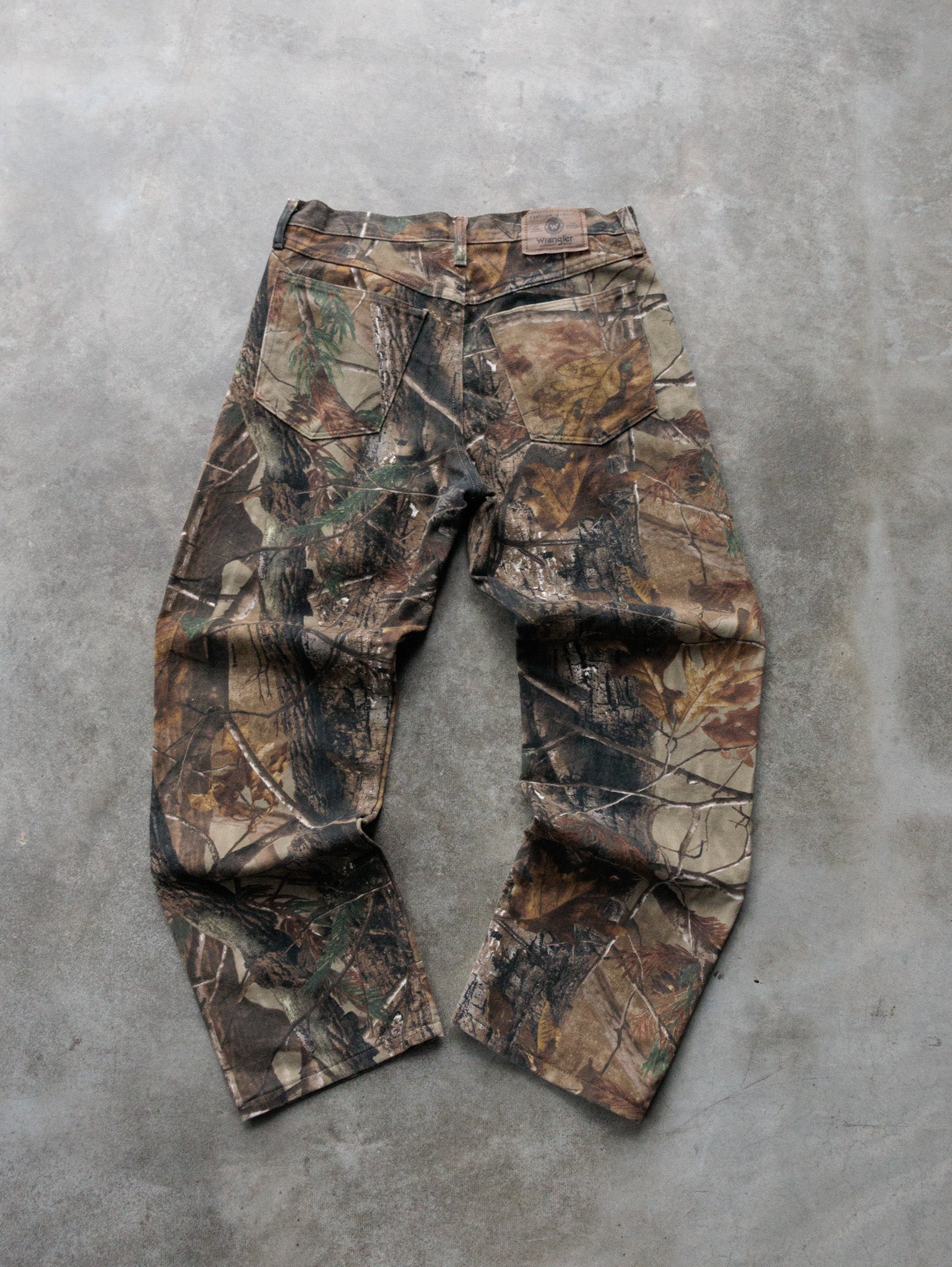 Vintage Wrangler Camo Pants (W32)