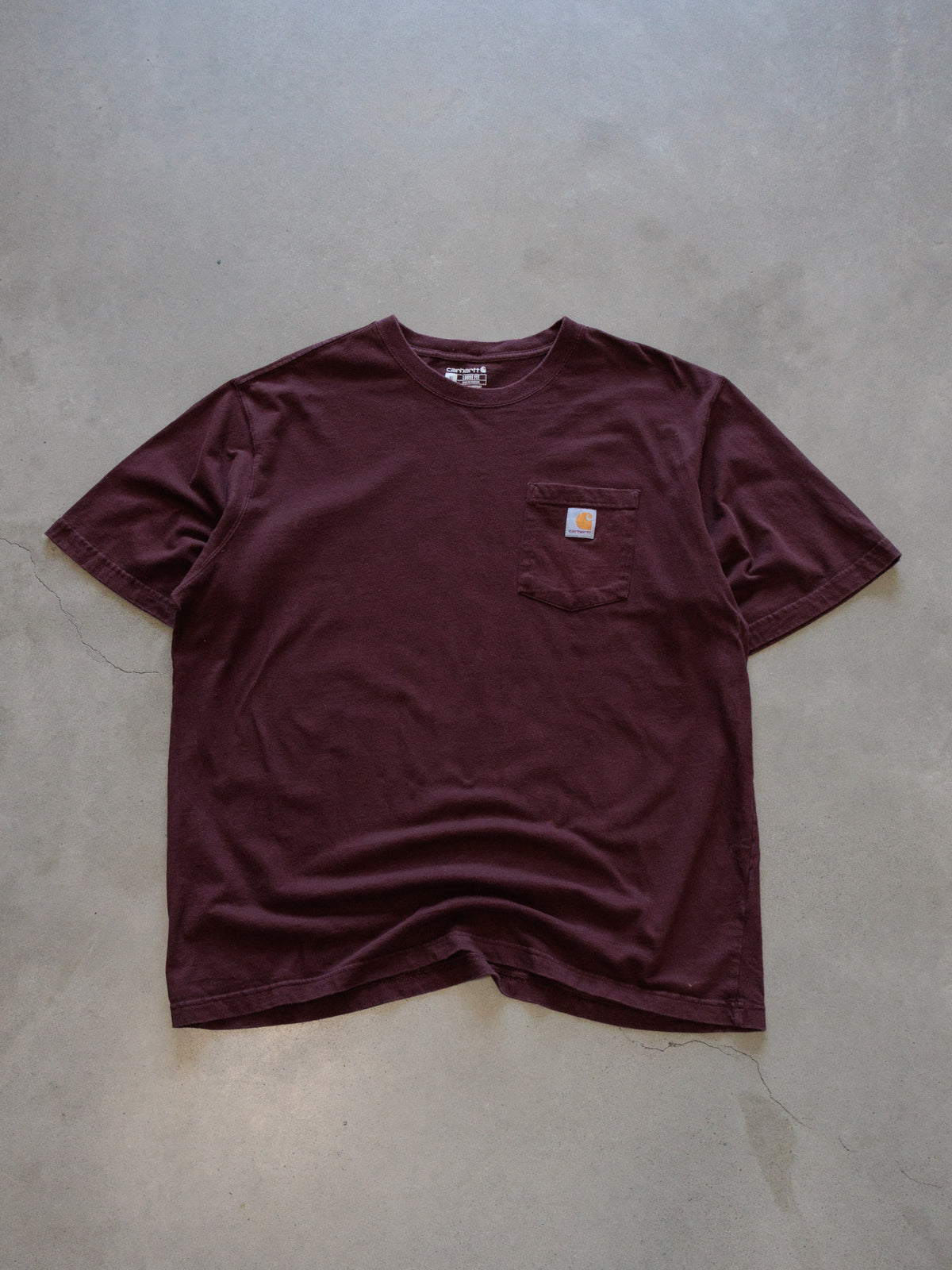 Vintage Red Carhartt Pocket Tee (XL)
