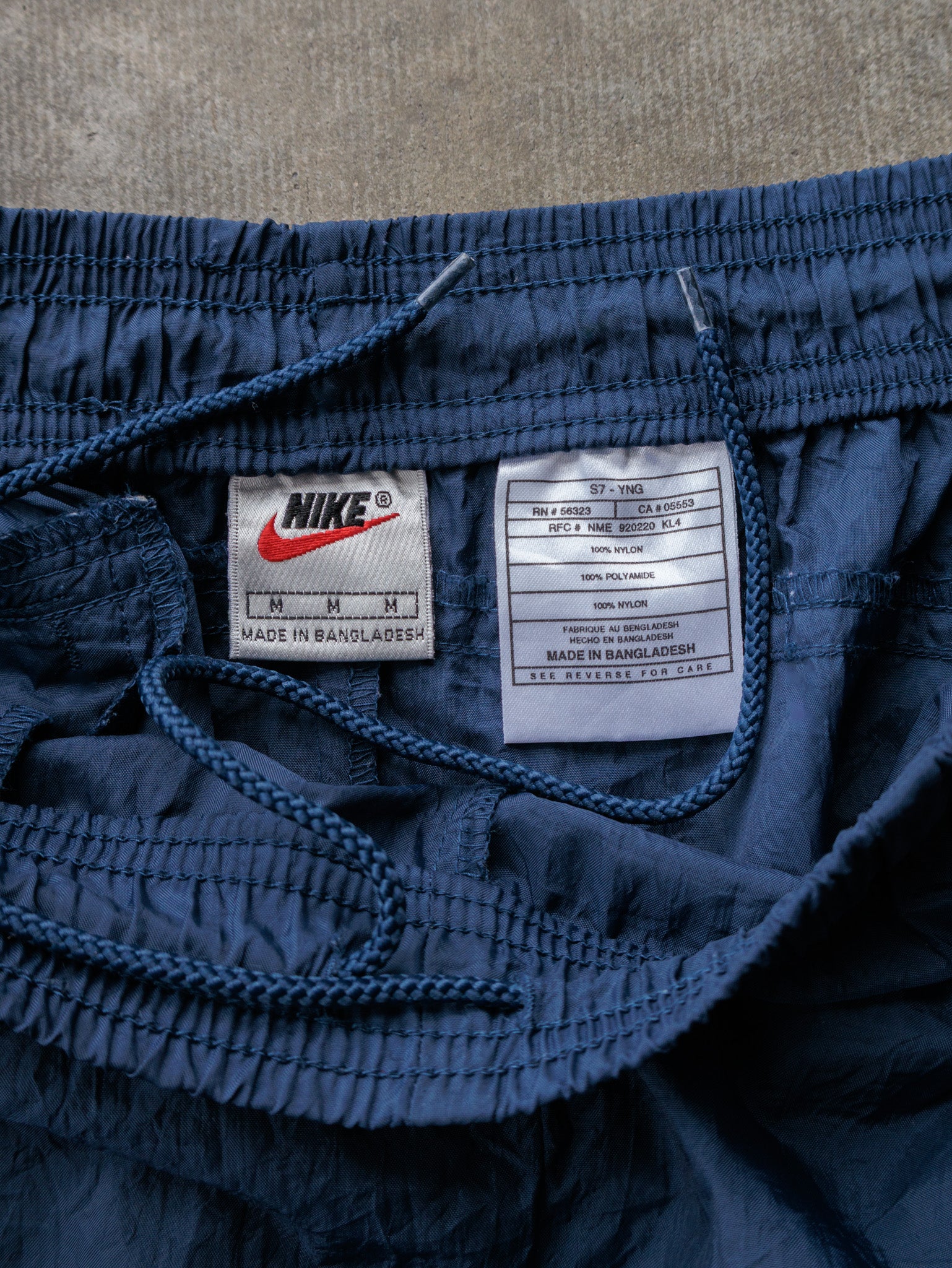 Vintage 00s Navy Nike Track Pants (M)