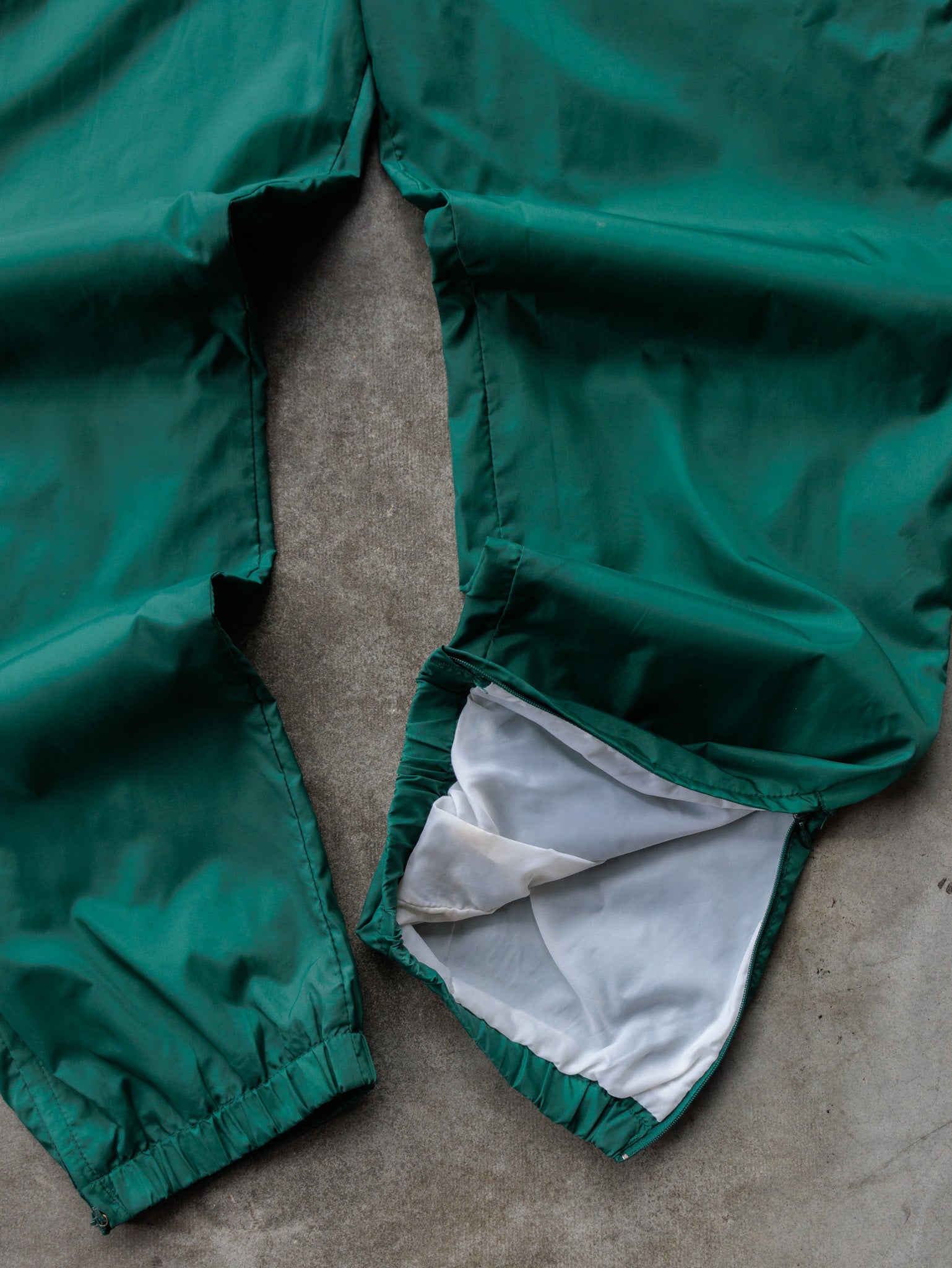 Vintage 90s Green Adidas Track Pants (L)