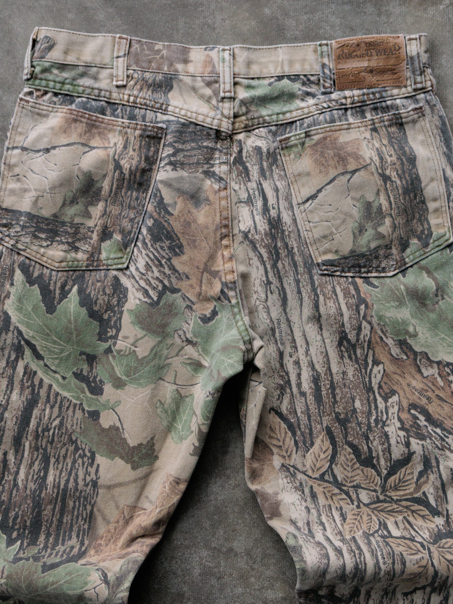 Vintage Camo Rugged Wear Pants (-)