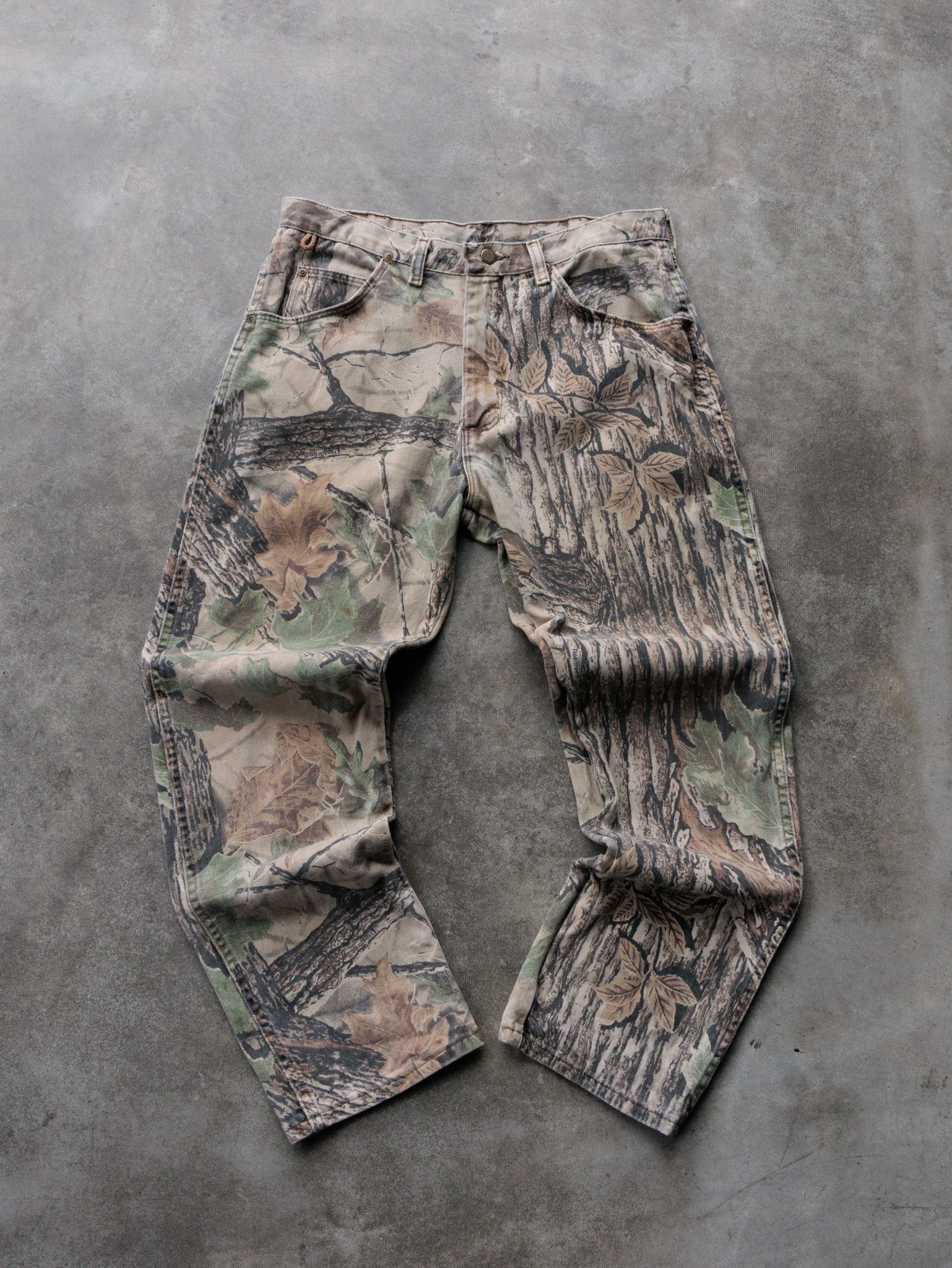 Vintage Camo Rugged Wear Pants (-)