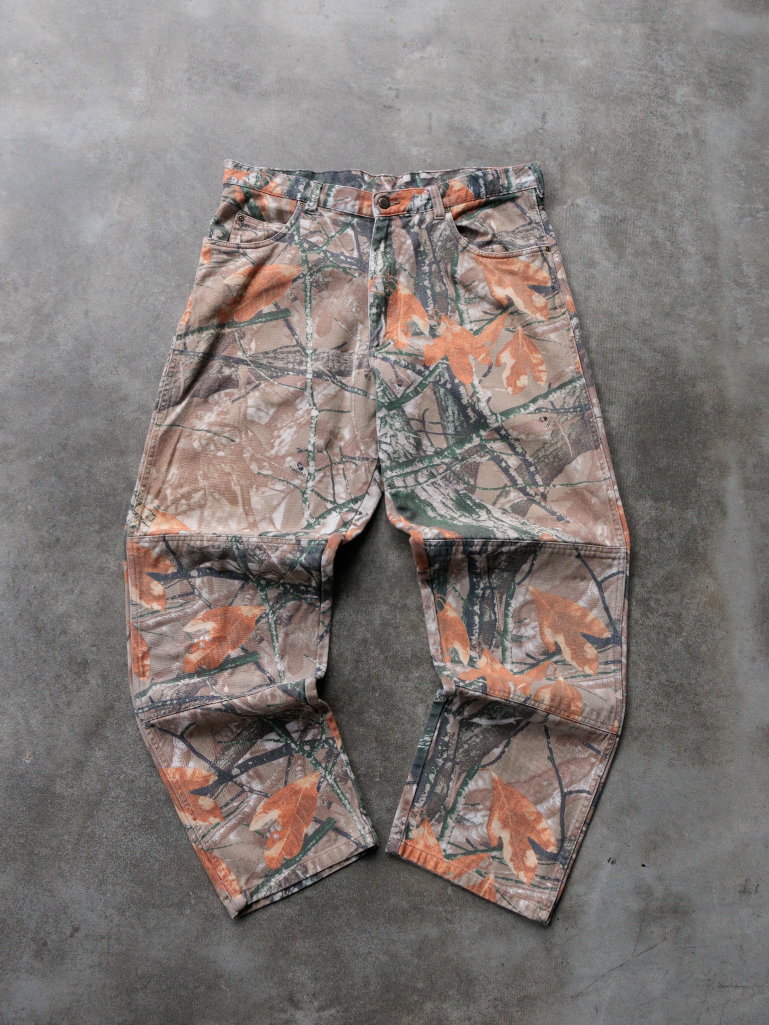 Vintage 00s Camo Wrangler Pants (W36)