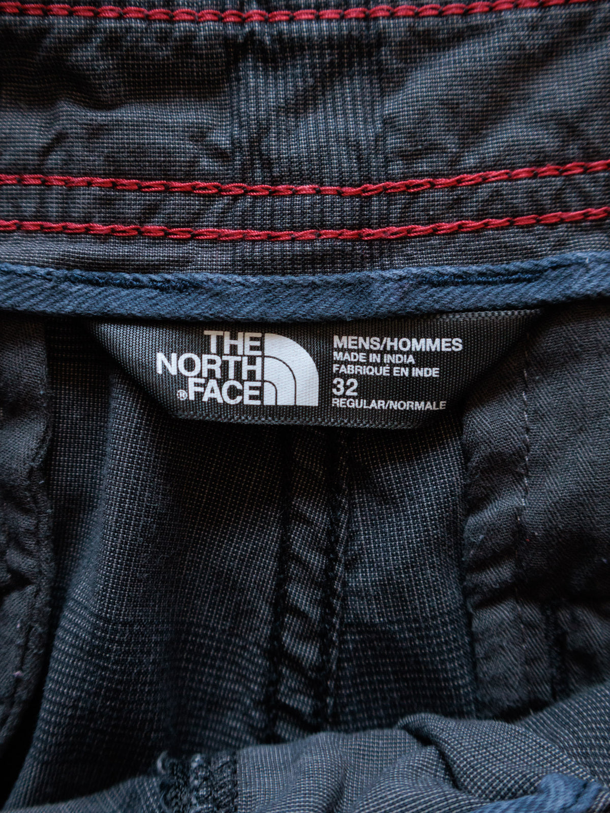Vintage Black Plaid The North Face Shorts (W32)