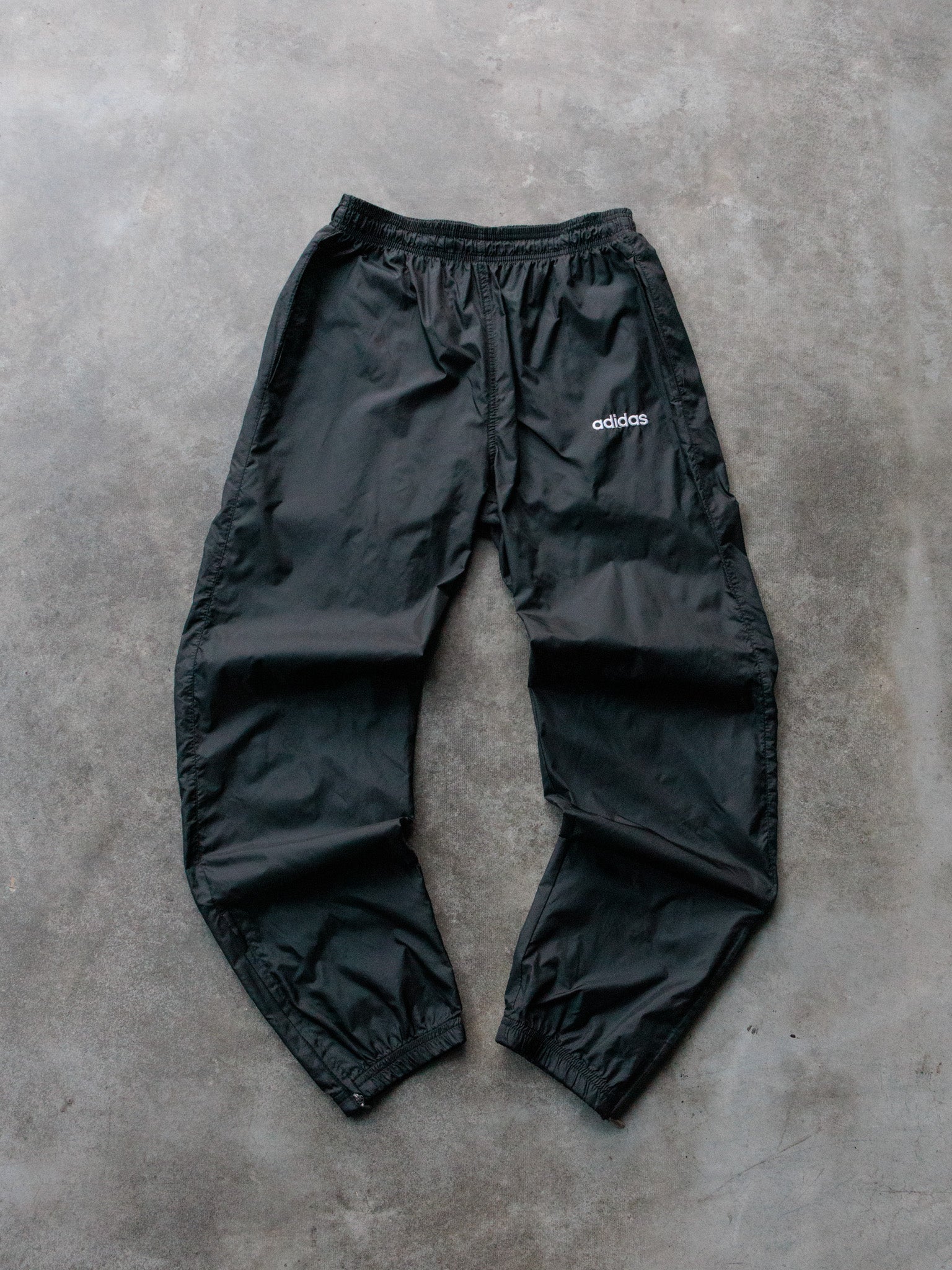 Vintage 00s Black Adidas Track Pants (S)