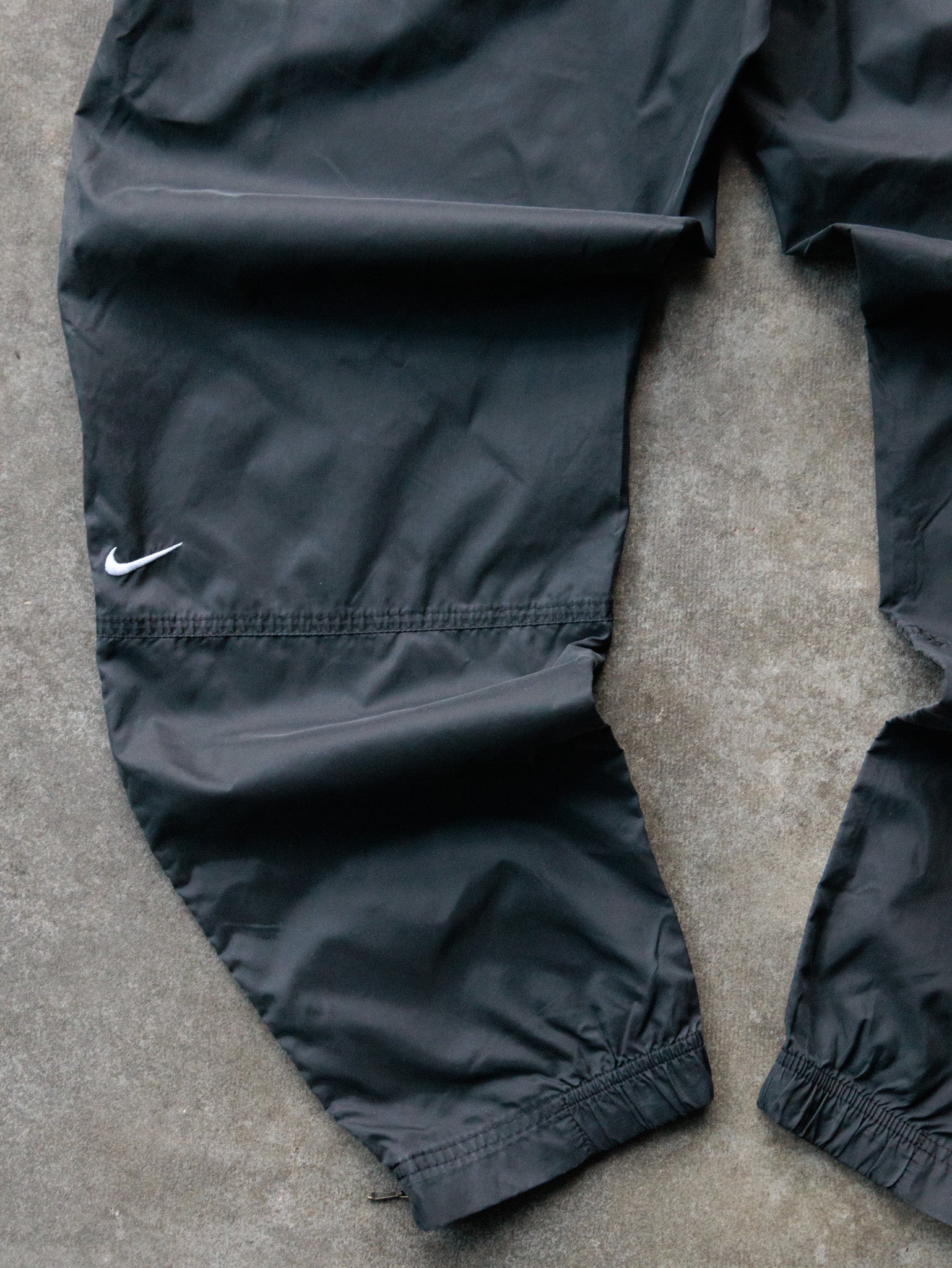 Vintage 00s Black Nike Track Pants (S)