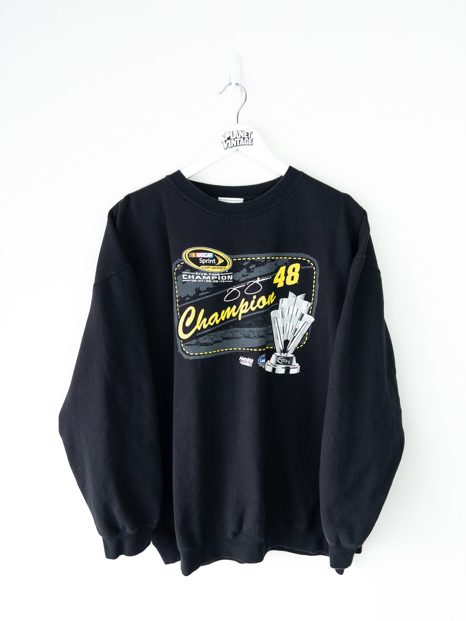 Vintage Jimmie Johnson Nascar 5 Time Champ Sweatshirt (XL)