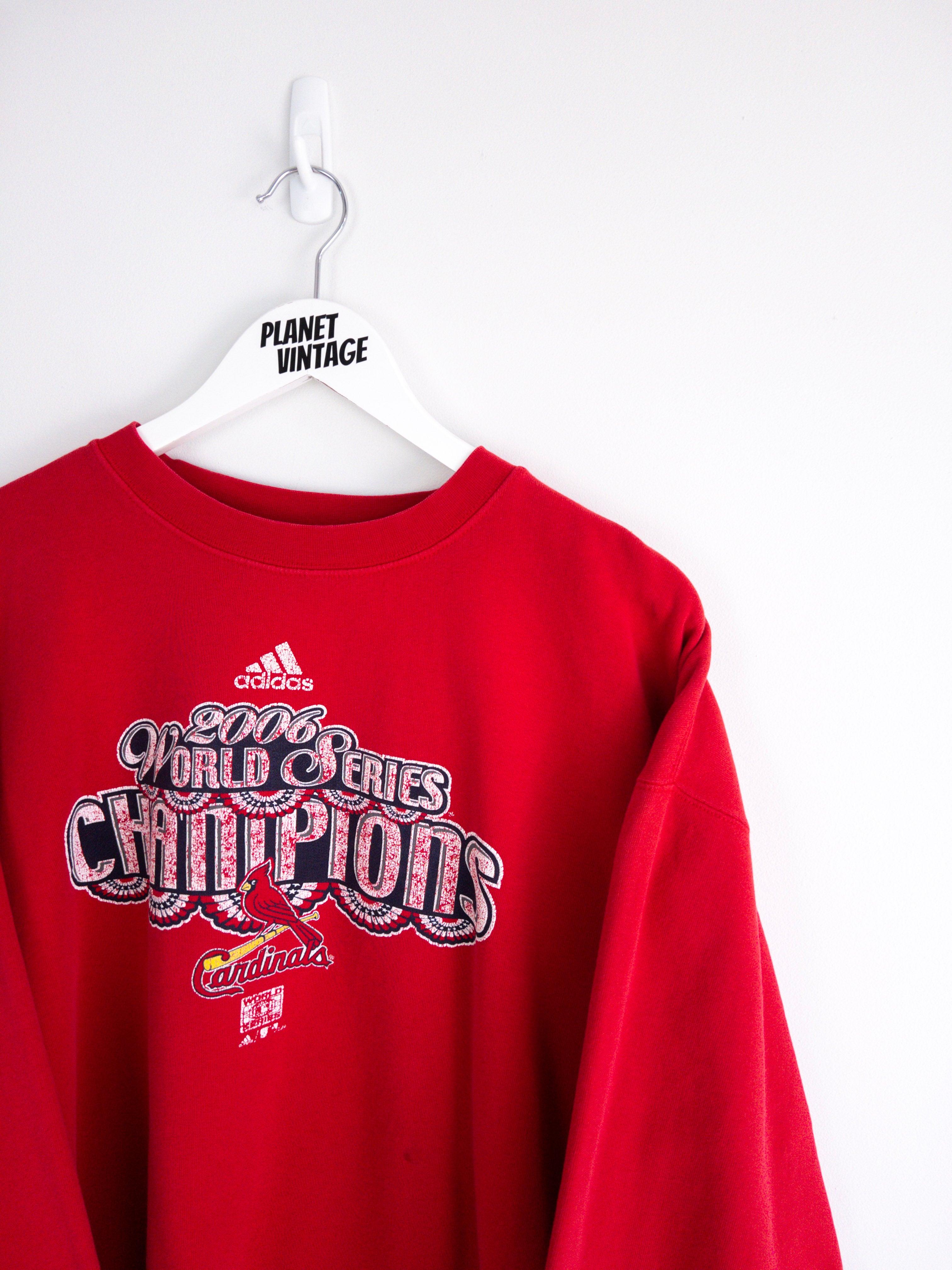 St. Louis Cardinals Champs Sweatshirt (L) - Planet Vintage Store