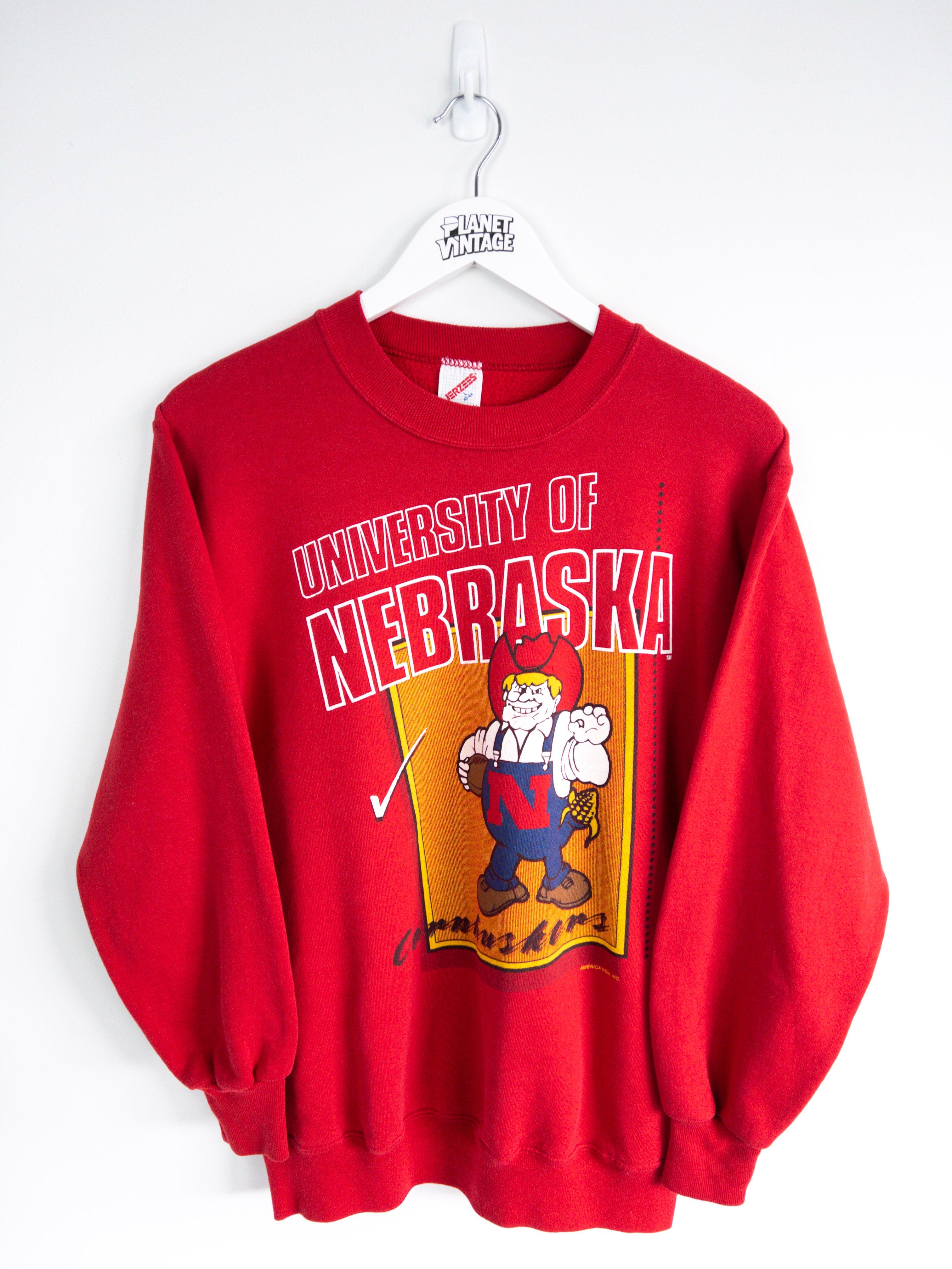 University of Nebraska Sweatshirt (M) - Planet Vintage Store