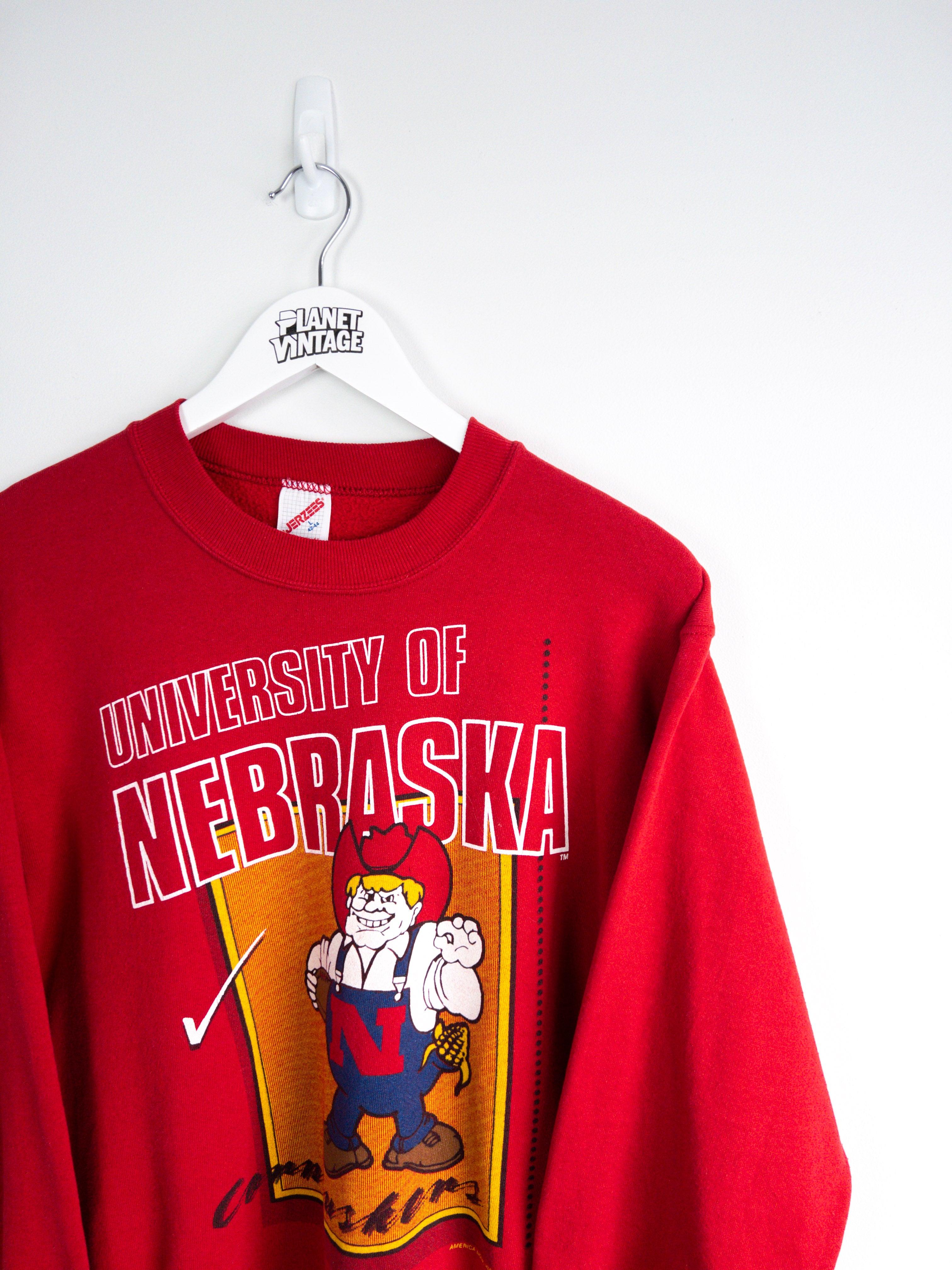 University of Nebraska Sweatshirt (M) - Planet Vintage Store