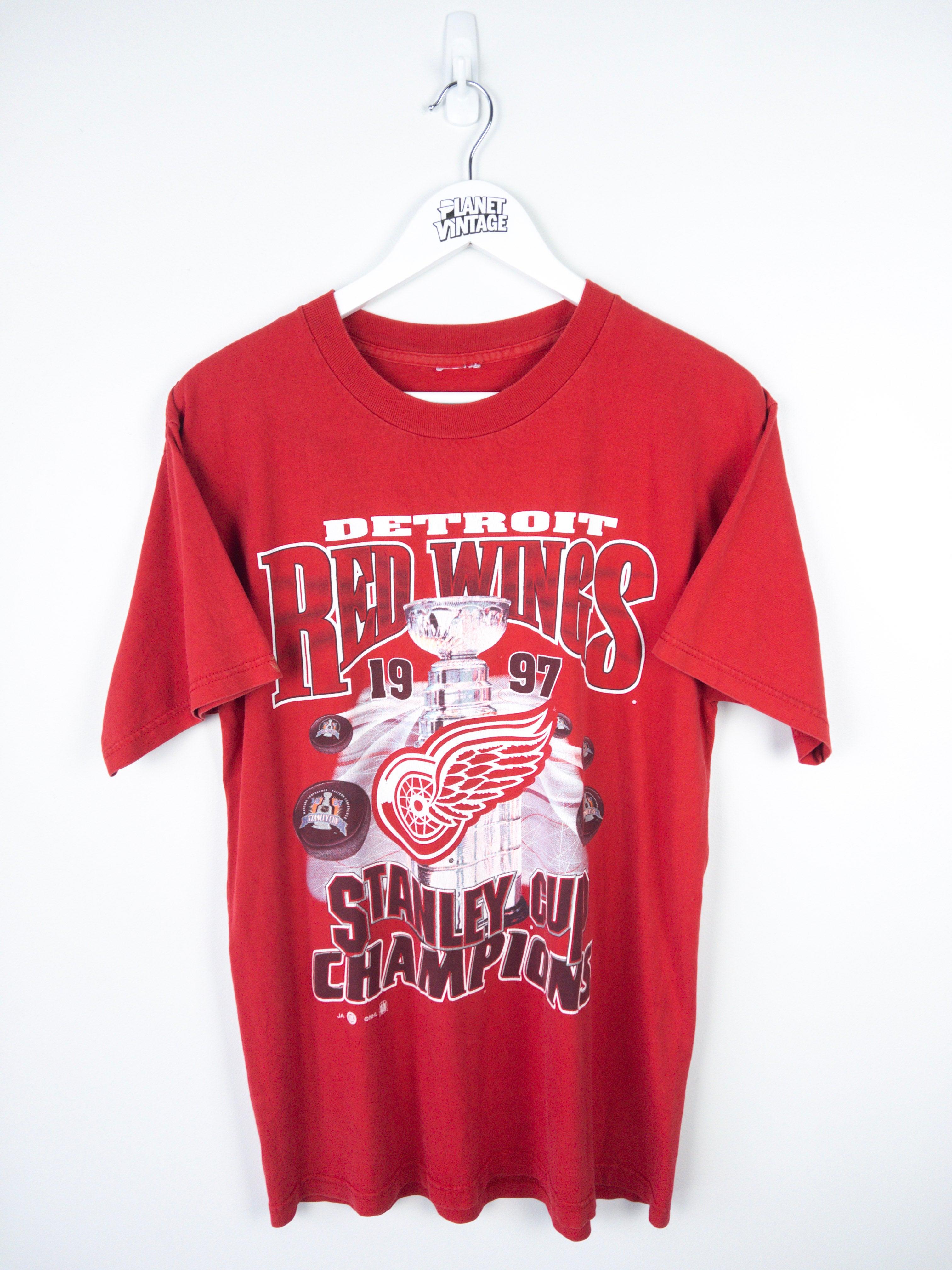Detroit Red Wings Champs 1997 Tee (L) - Planet Vintage Store