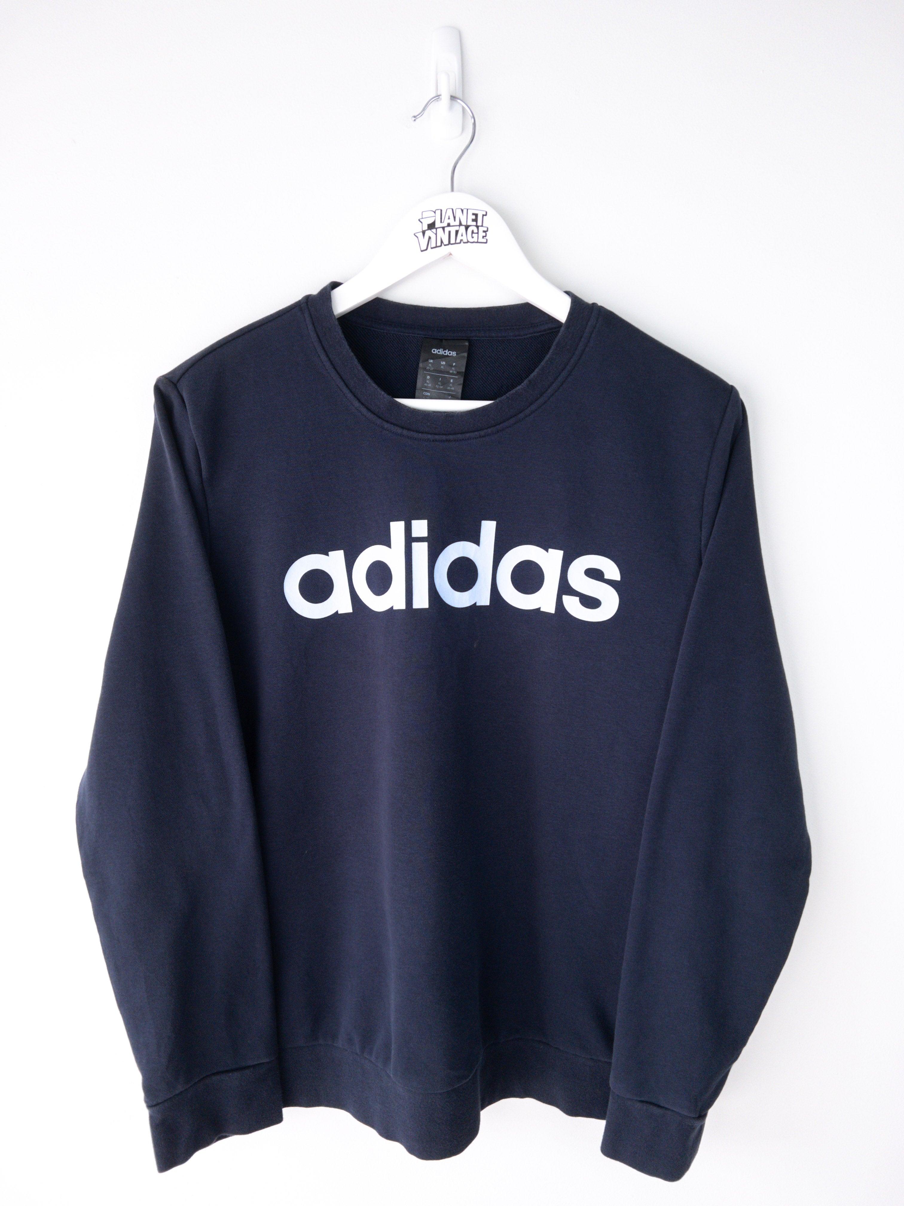 Adidas Sweatshirt (L) - Planet Vintage Store