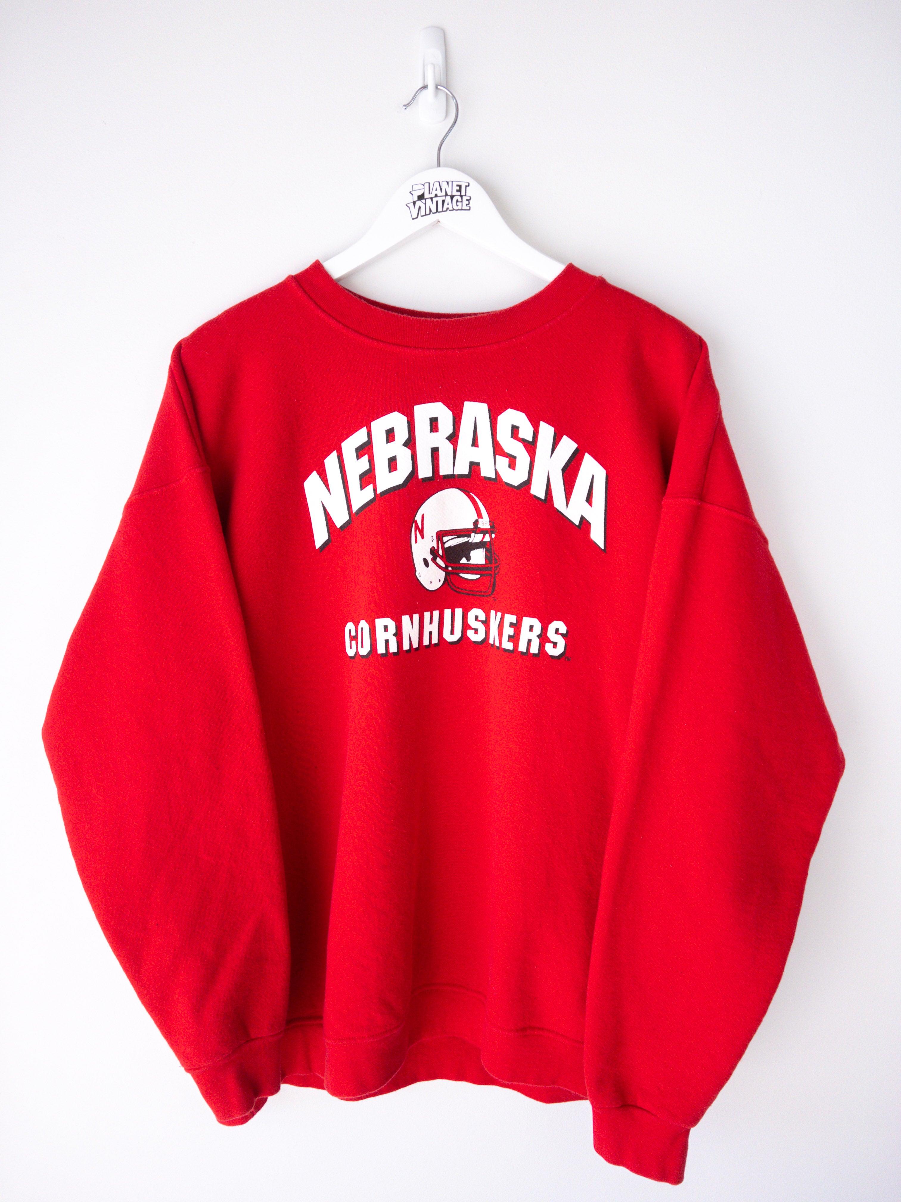 Nebraska Cornhuskers '90s Sweatshirt (XL) - Planet Vintage Store