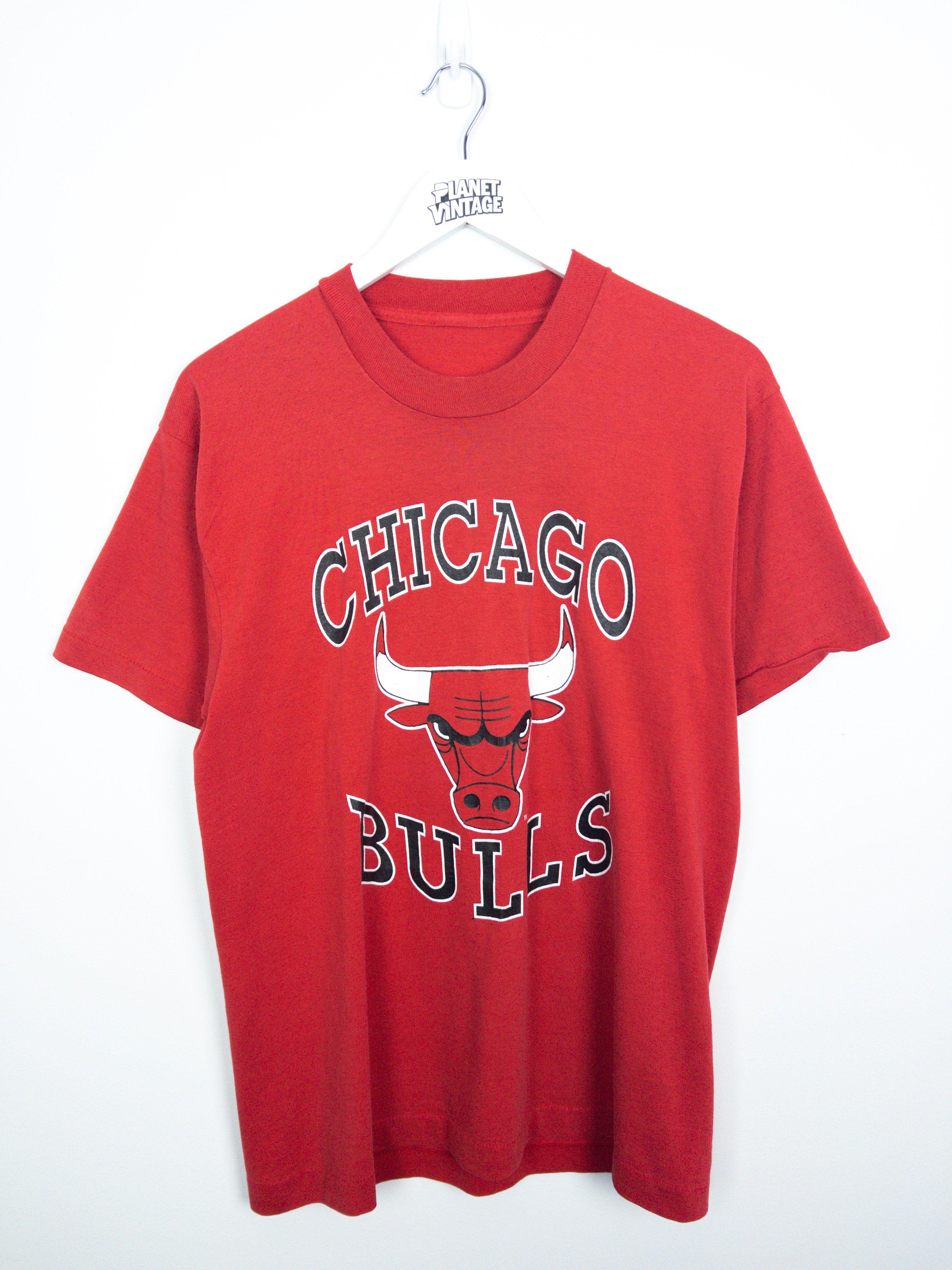 Vintage Chicago Bulls Tee (M) - Planet Vintage Store