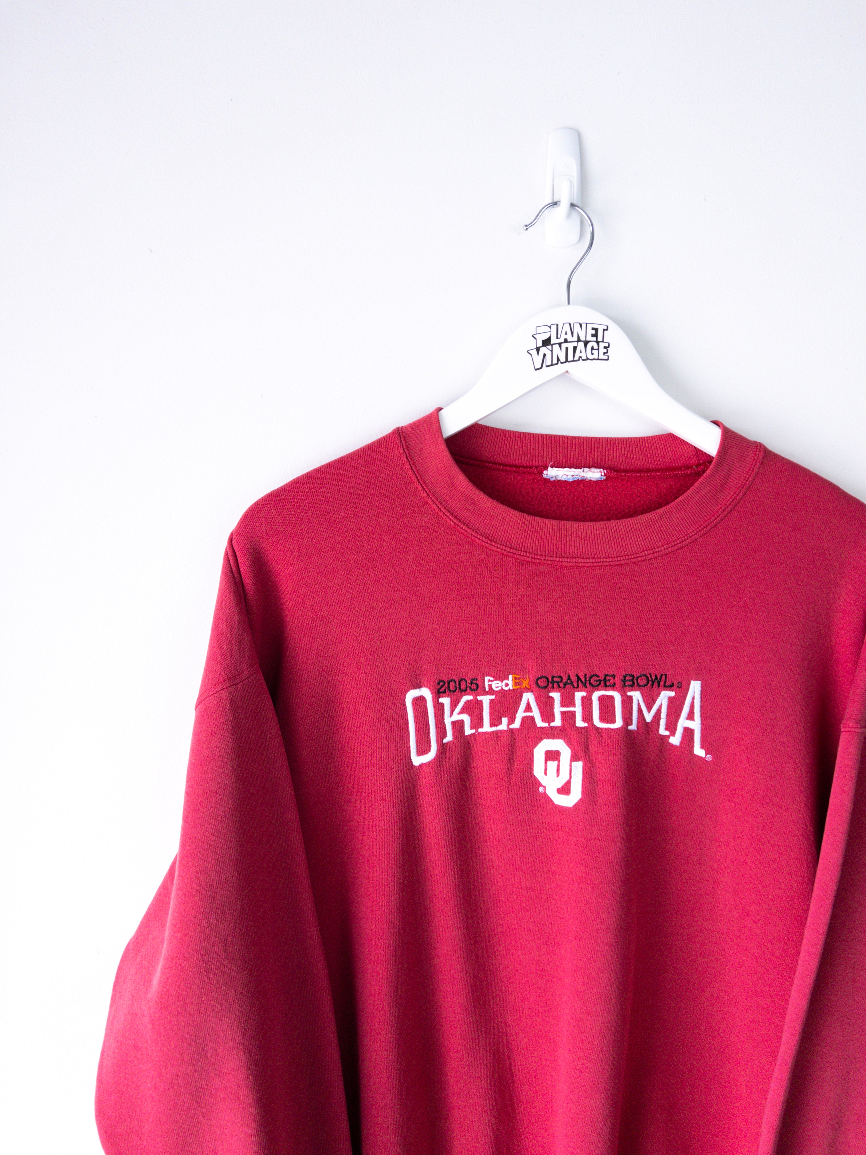 Vintage Oklahoma University Orange Bowl Sweatshirt (XL)