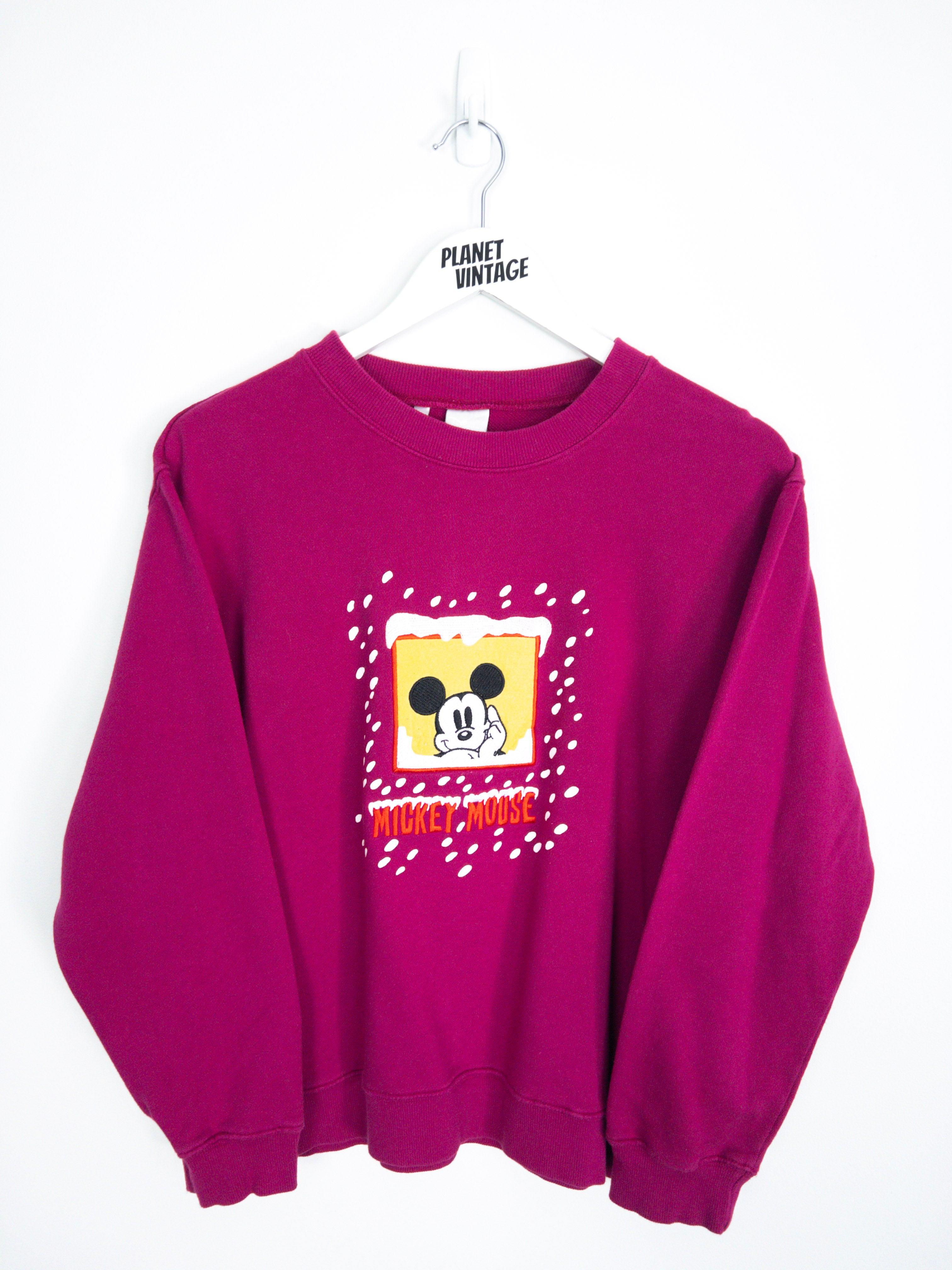 Mickey Mouse Sweatshirt (M) - Planet Vintage Store