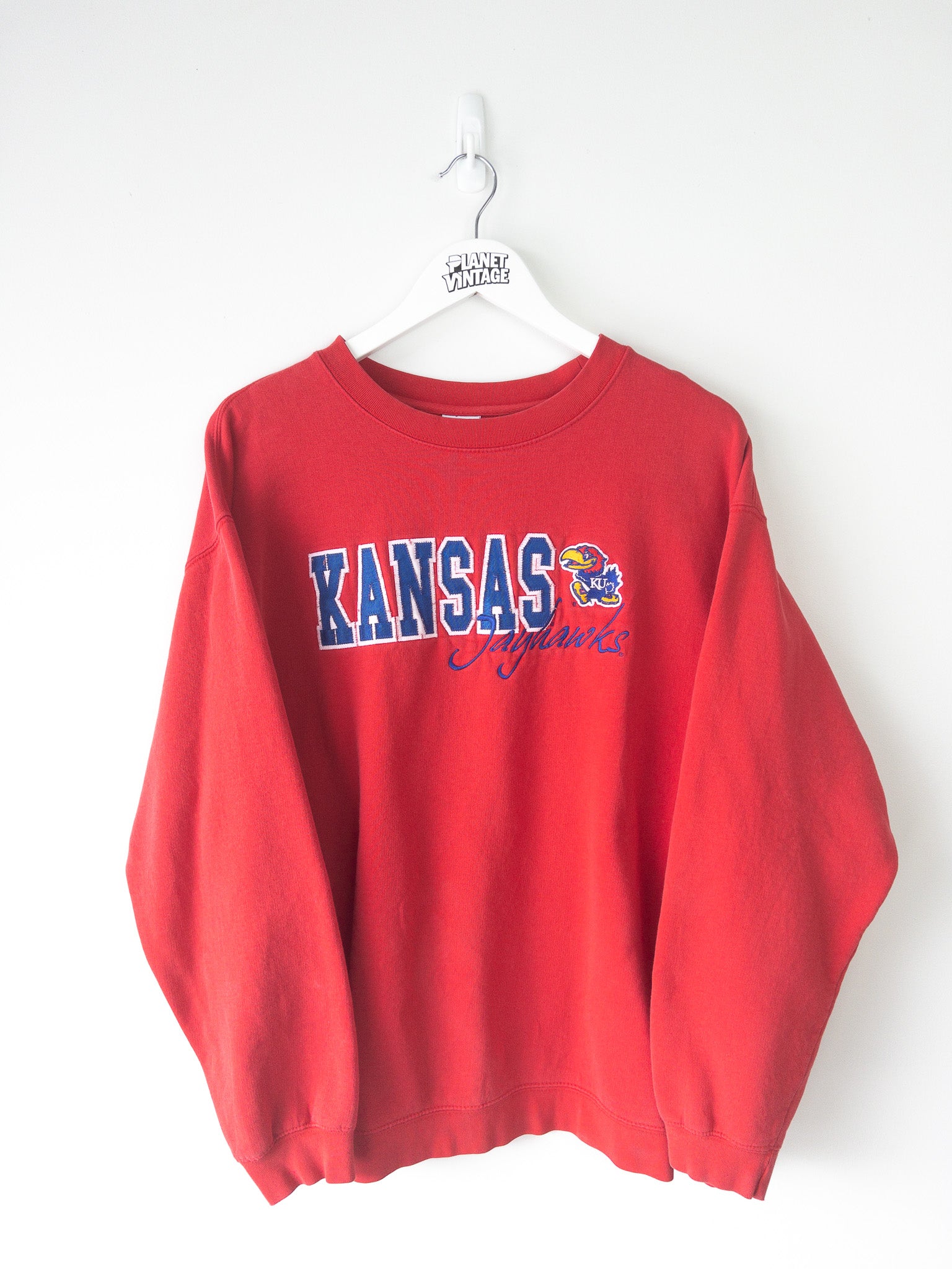Vintage Kansas Jayhawks Sweatshirt (L)